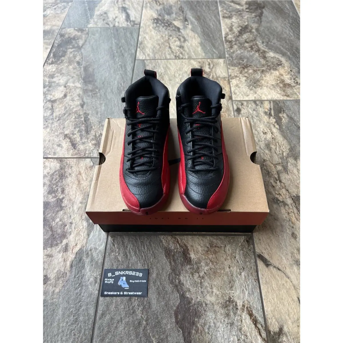 Nike shoes - Air Jordan 12 - Air - CT8013-002 - Black, Manufacturer: Black/Varsity Red 0