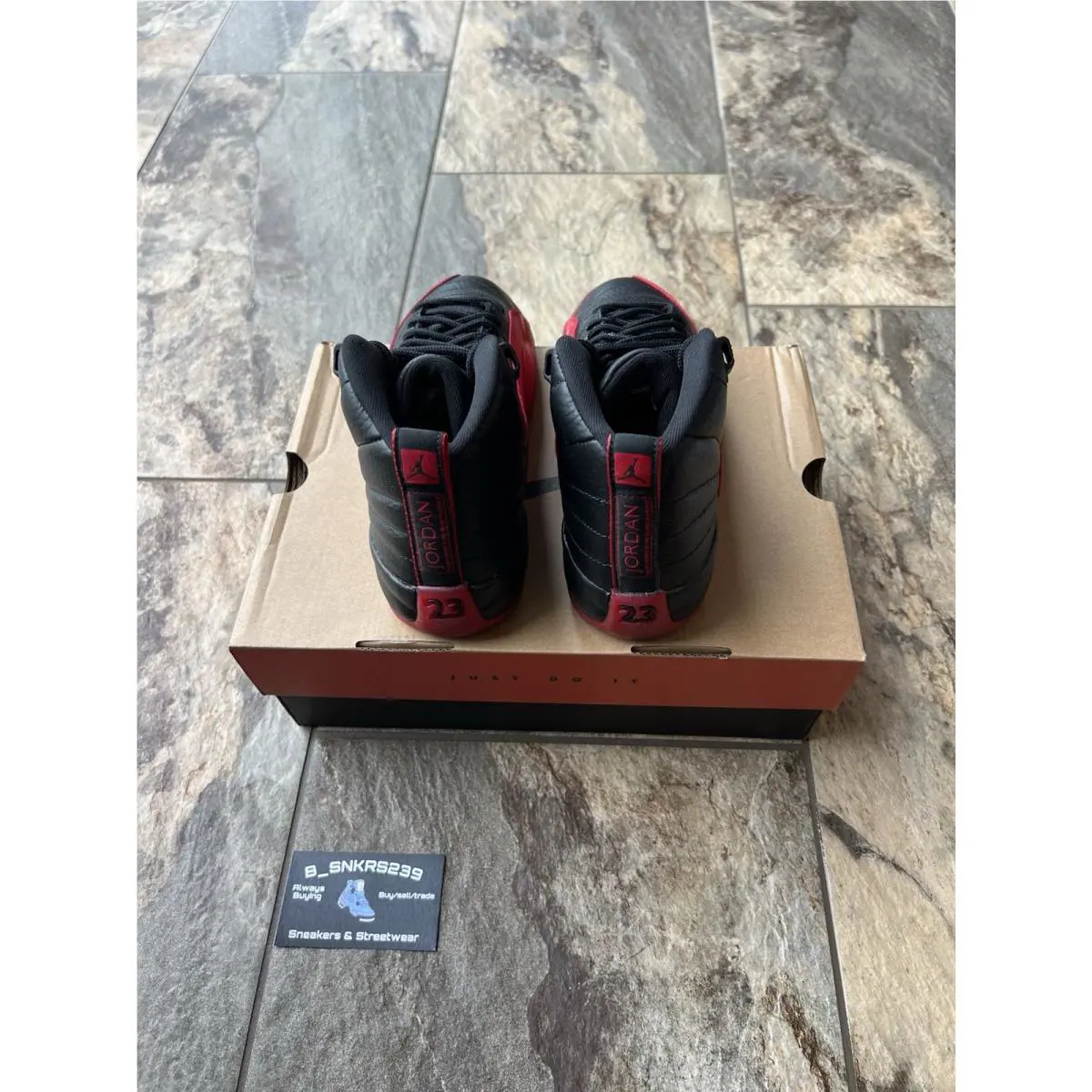 Nike shoes - Air Jordan 12 - Air - CT8013-002 - Black, Manufacturer: Black/Varsity Red 1