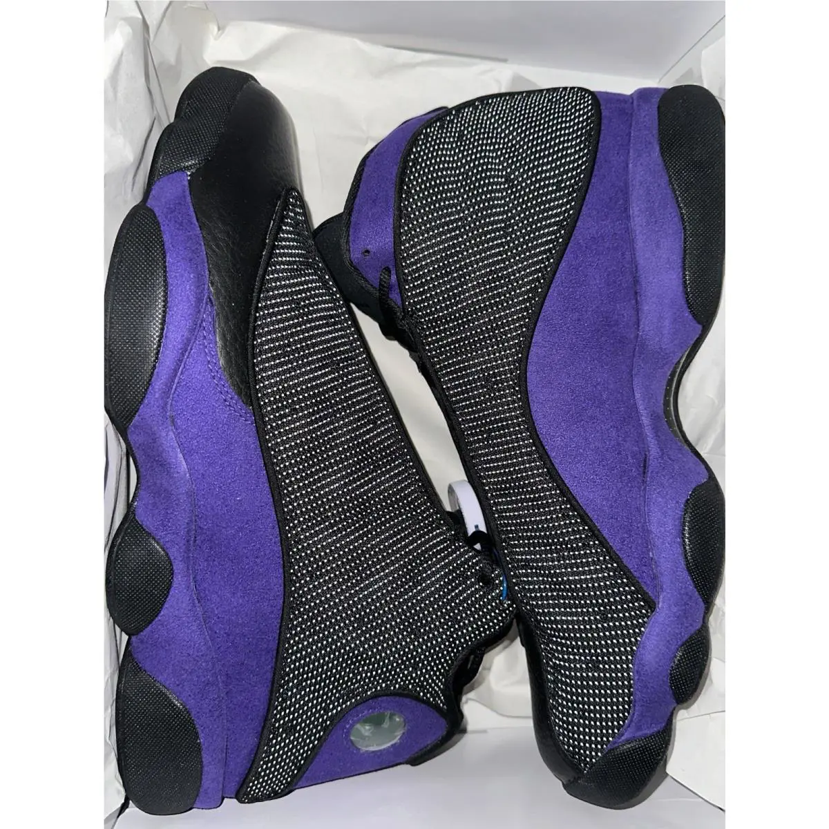 Nike shoes - Air Jordan 13 - Air - DJ5982-015 - Black, Manufacturer: Black/Court Purple-White (UPC: 0195242854280) 7