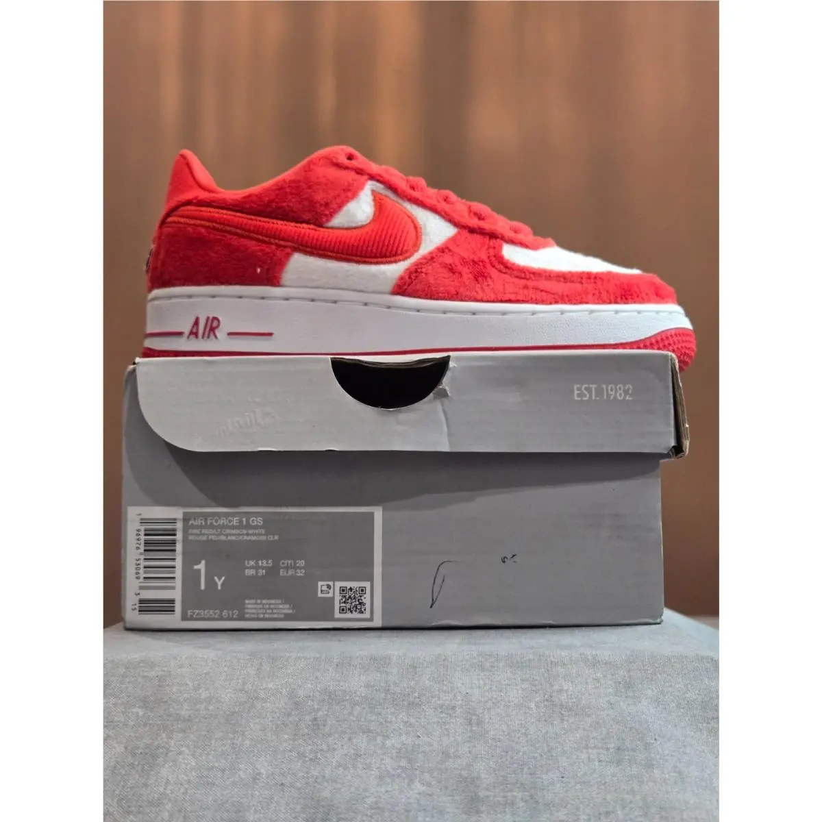Nike shoes - Nike Air Force 1 Low - FZ3552-612 - Red 2
