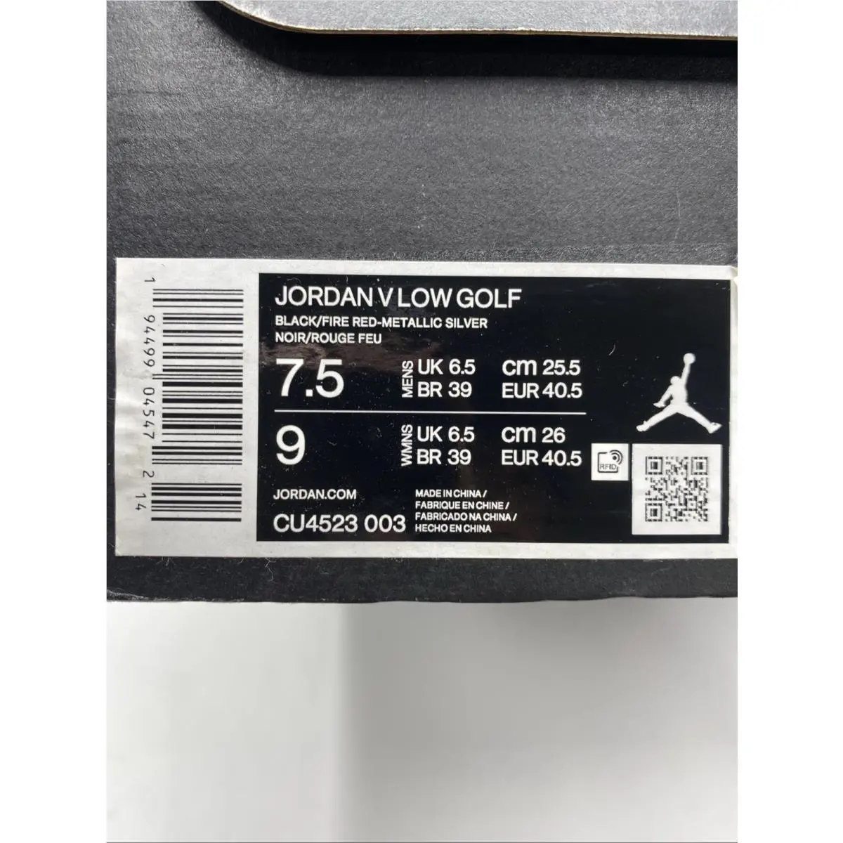Nike shoes - CU4523003 - CU4523003 - Black (UPC: 194499045489) 5