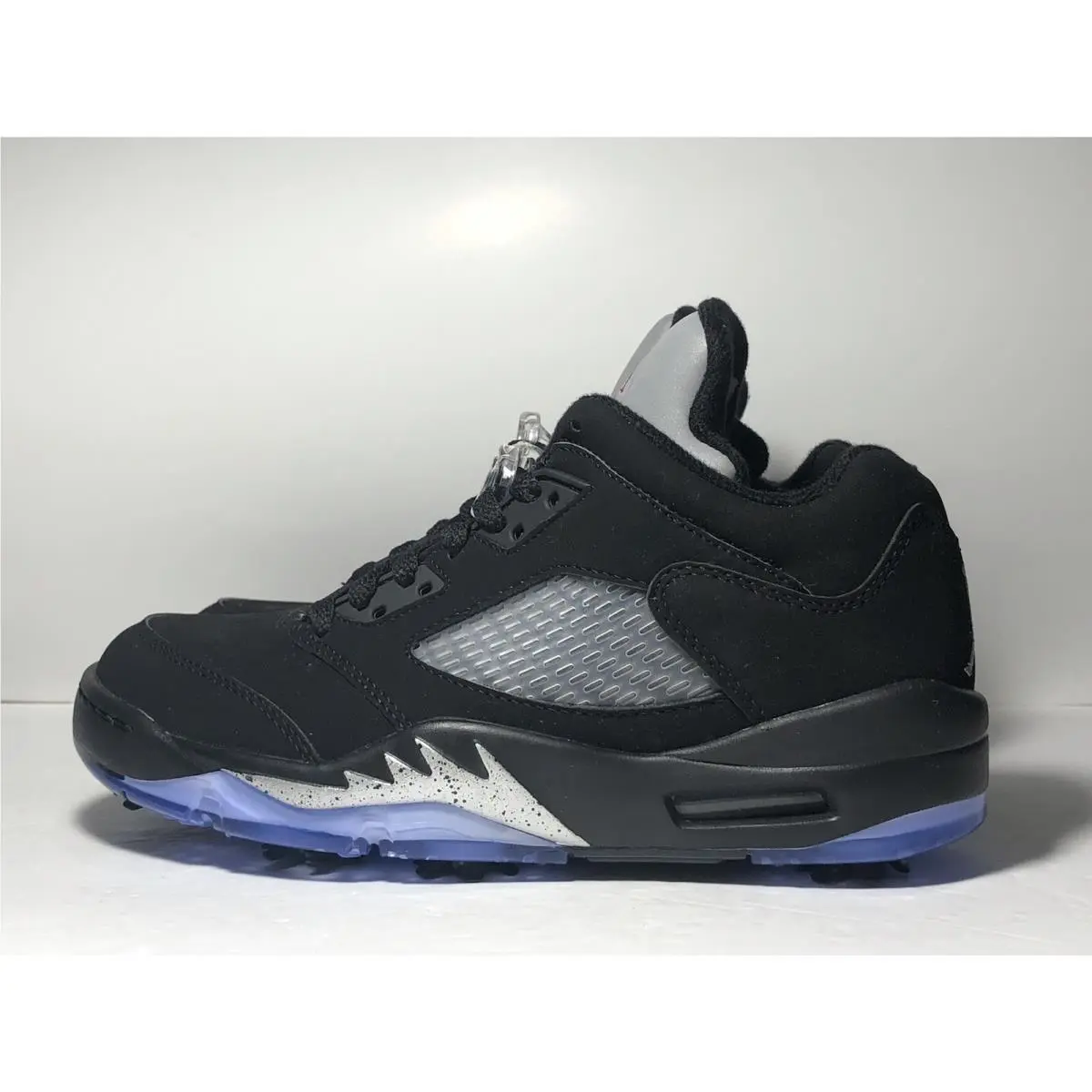 Nike shoes - Nike Air Jordan 5 Retro Low Golf - CU4523-003 - Black, Manufacturer: Black/Fire Red-Metallic Silver (UPC: 194499045465) 2