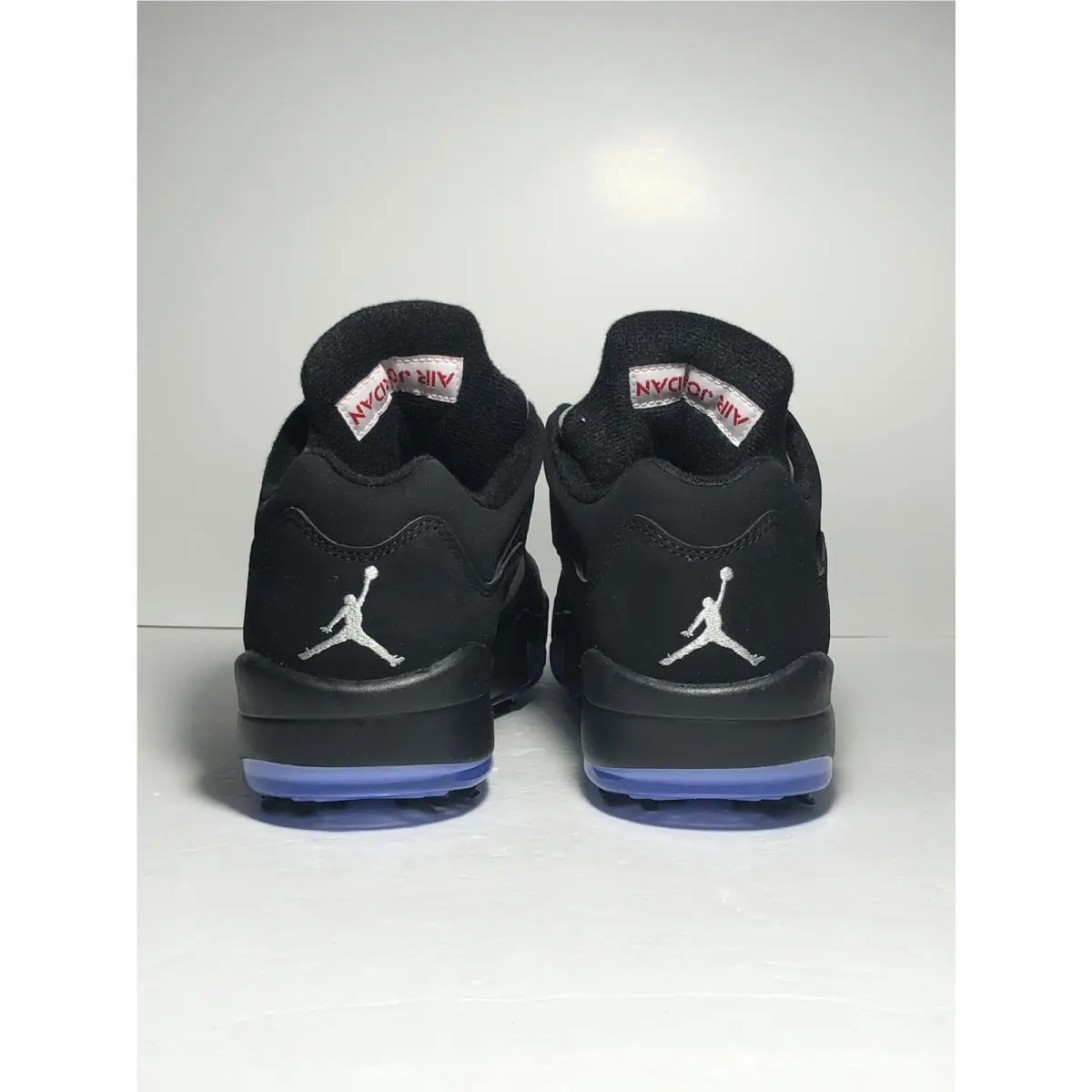 Nike shoes - Nike Air Jordan 5 Retro Low Golf - CU4523-003 - Black, Manufacturer: Black/Fire Red-Metallic Silver (UPC: 194499045465) 3