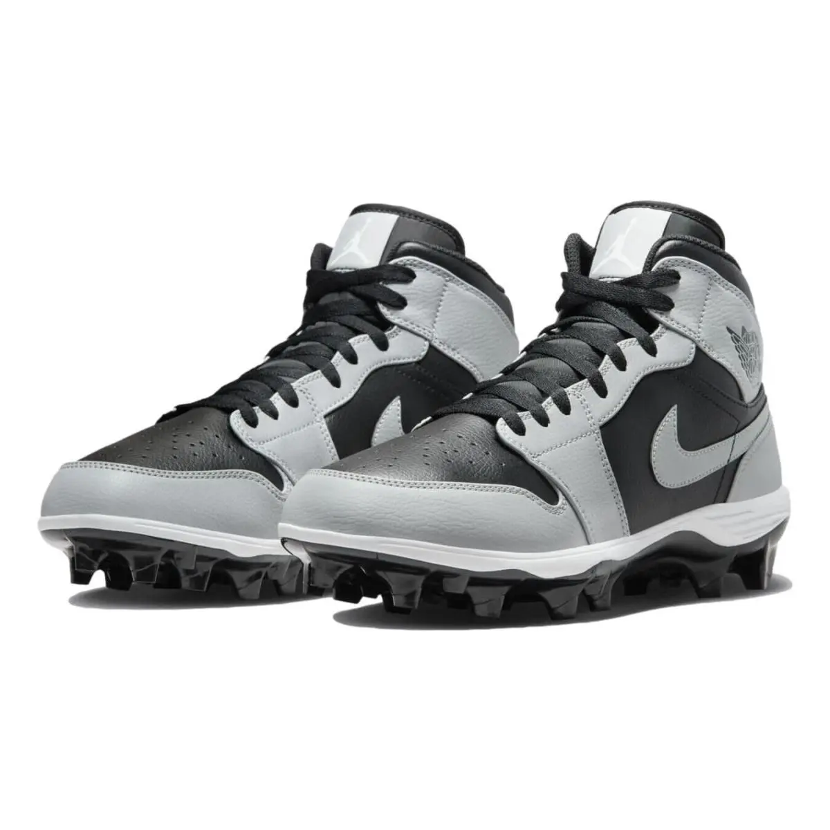 Nike shoes - Jordan 1 Mid TD - Mid - FJ6805002 - Black/Light Smoke Grey (UPC: 196604938266) 1