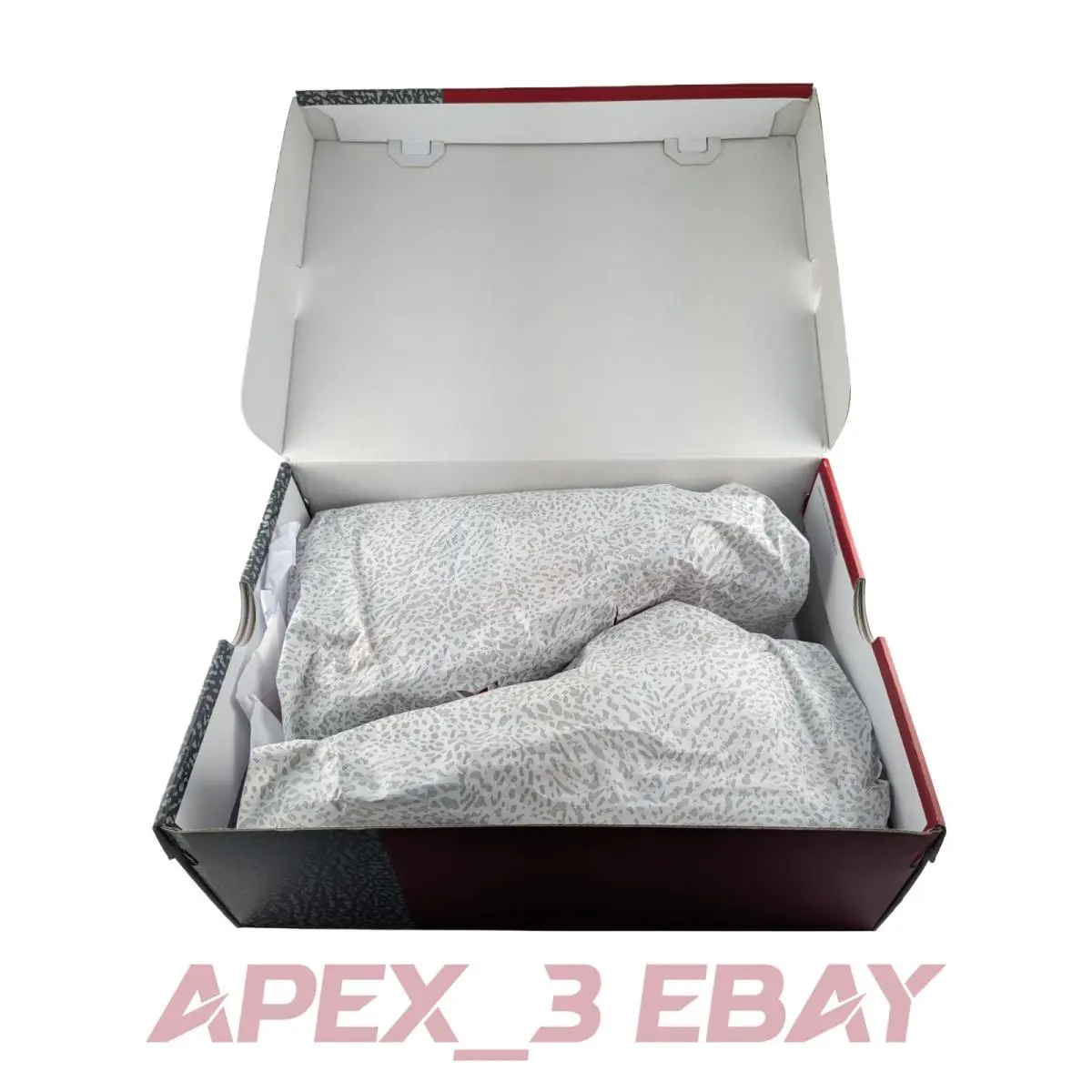 Nike shoes - Air Jordan 3 - Air - CT8532-126 - WHITE/LIGHT CURRY-CARDINAL RED-CEMENT GREY 5