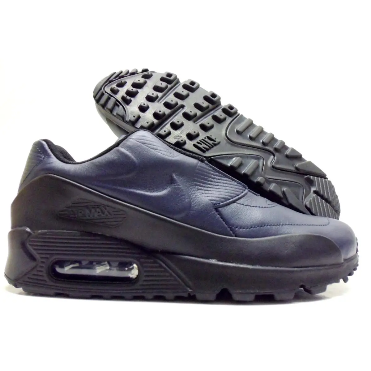 Air Max 90 lab Sp/sacai Obsidian/black Size Women`s 7 804550-440 by Nike