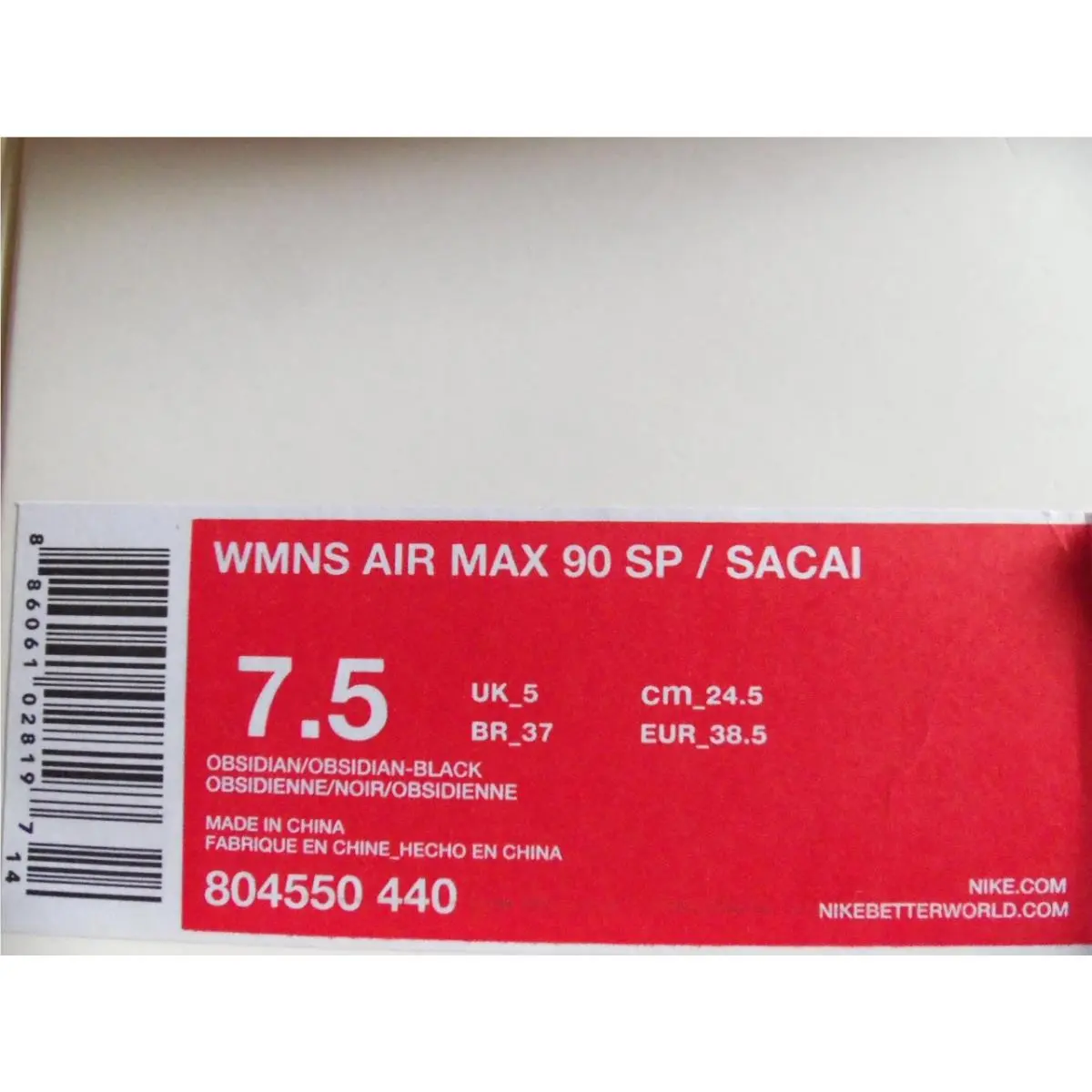 Nike shoes - Nike Air Max 90 - Air Max - 804550-440 - Blue (UPC: 886061028197) 3