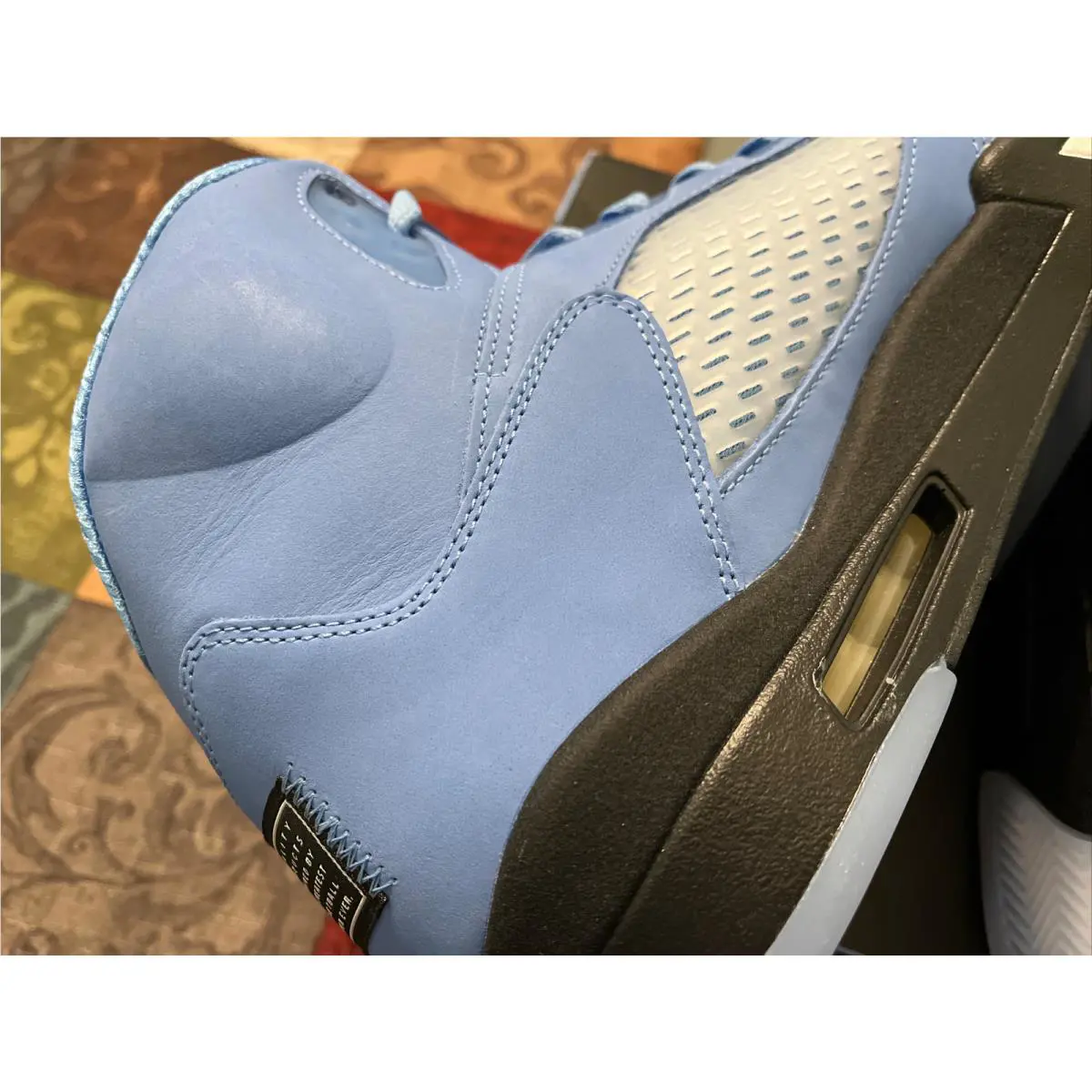 Nike shoes - Nike Air Jordan 5 - Air - DV1310-401 - University Blue Black White 10