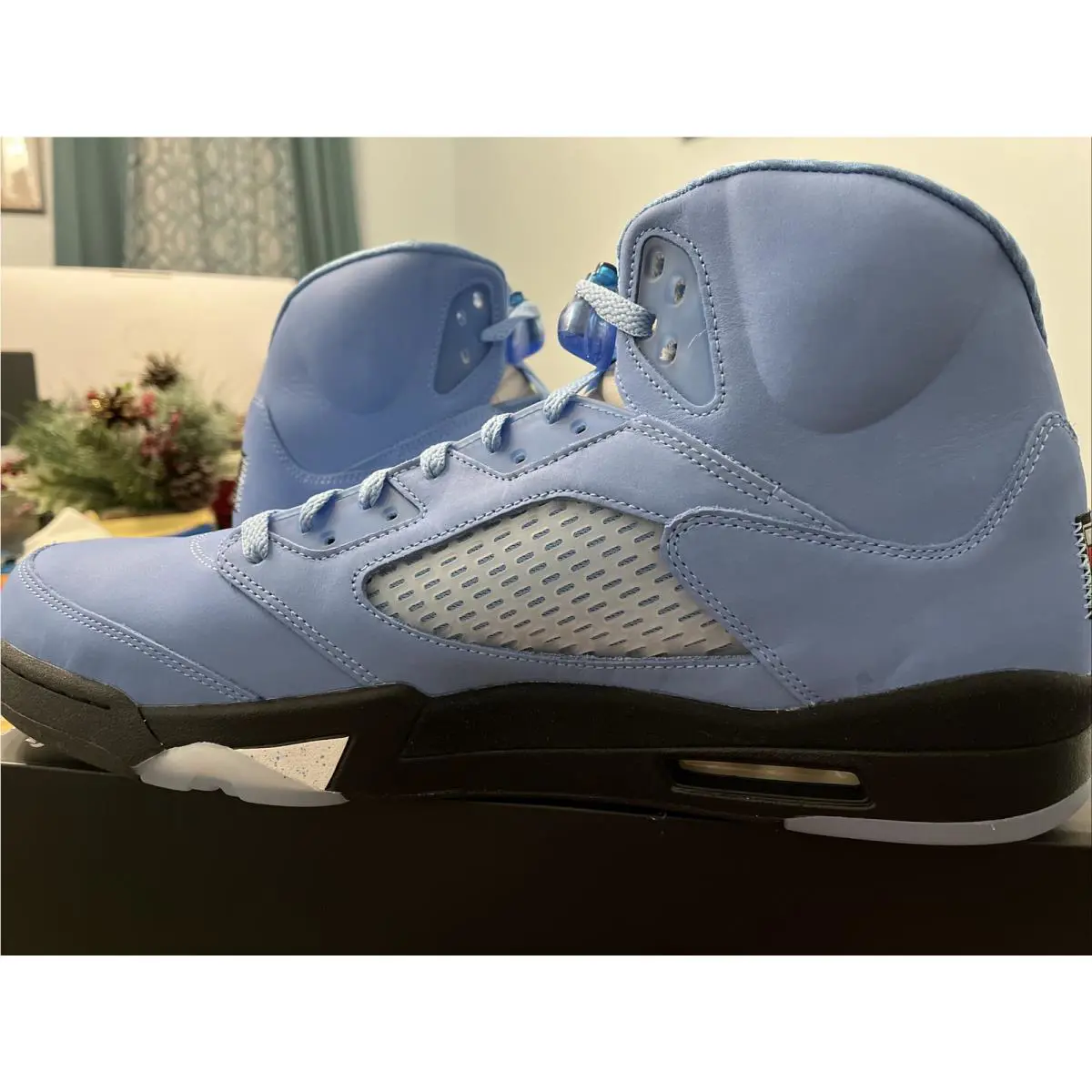 Nike shoes - Nike Air Jordan 5 - Air - DV1310-401 - University Blue Black White 0