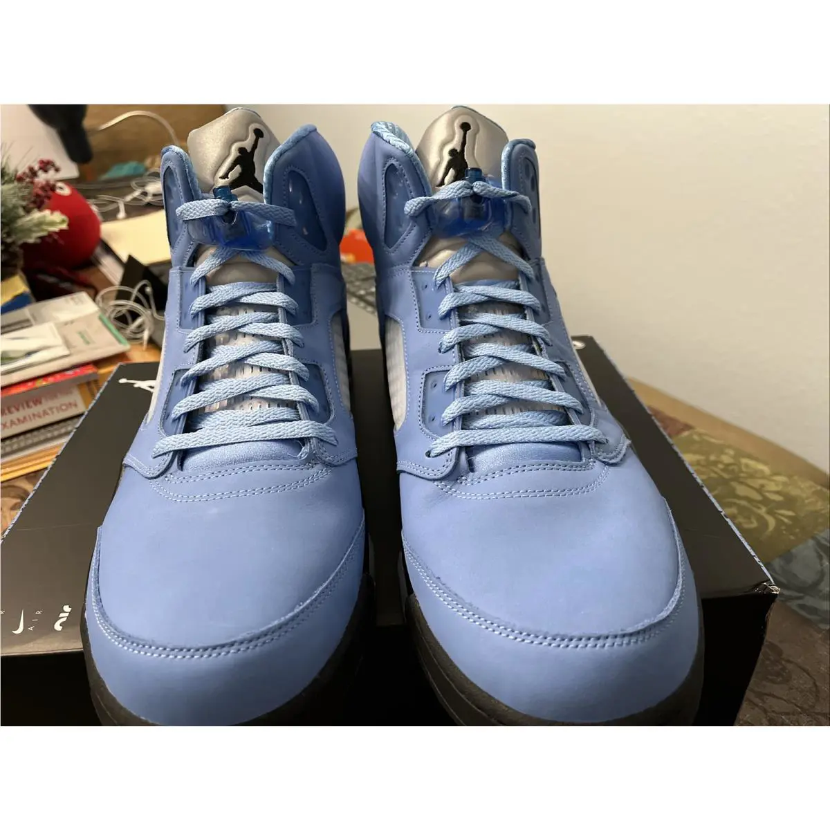 Nike shoes - Nike Air Jordan 5 - Air - DV1310-401 - University Blue Black White 3