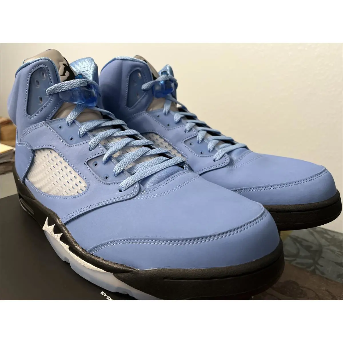 Nike shoes - Nike Air Jordan 5 - Air - DV1310-401 - University Blue Black White 4