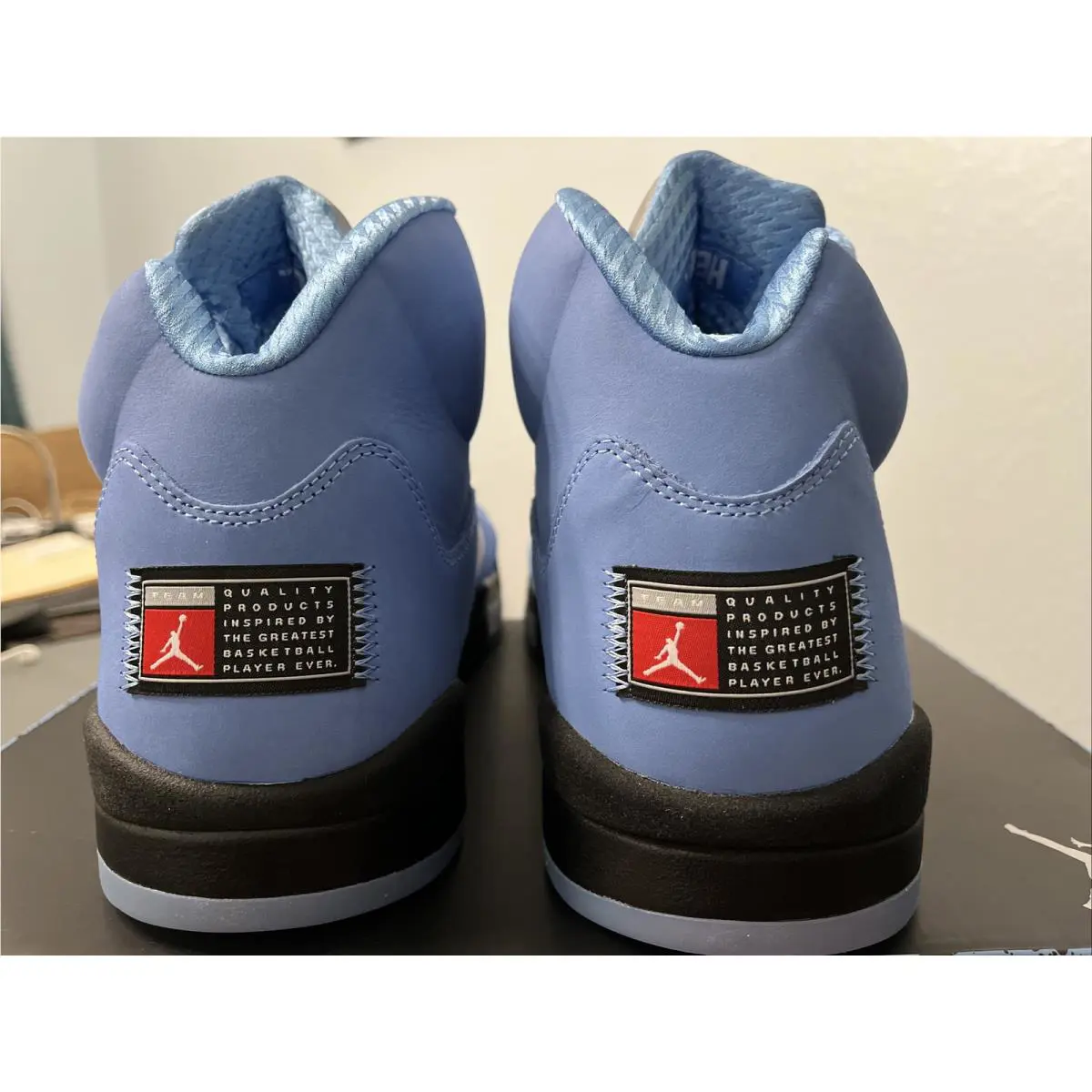 Nike shoes - Nike Air Jordan 5 - Air - DV1310-401 - University Blue Black White 6