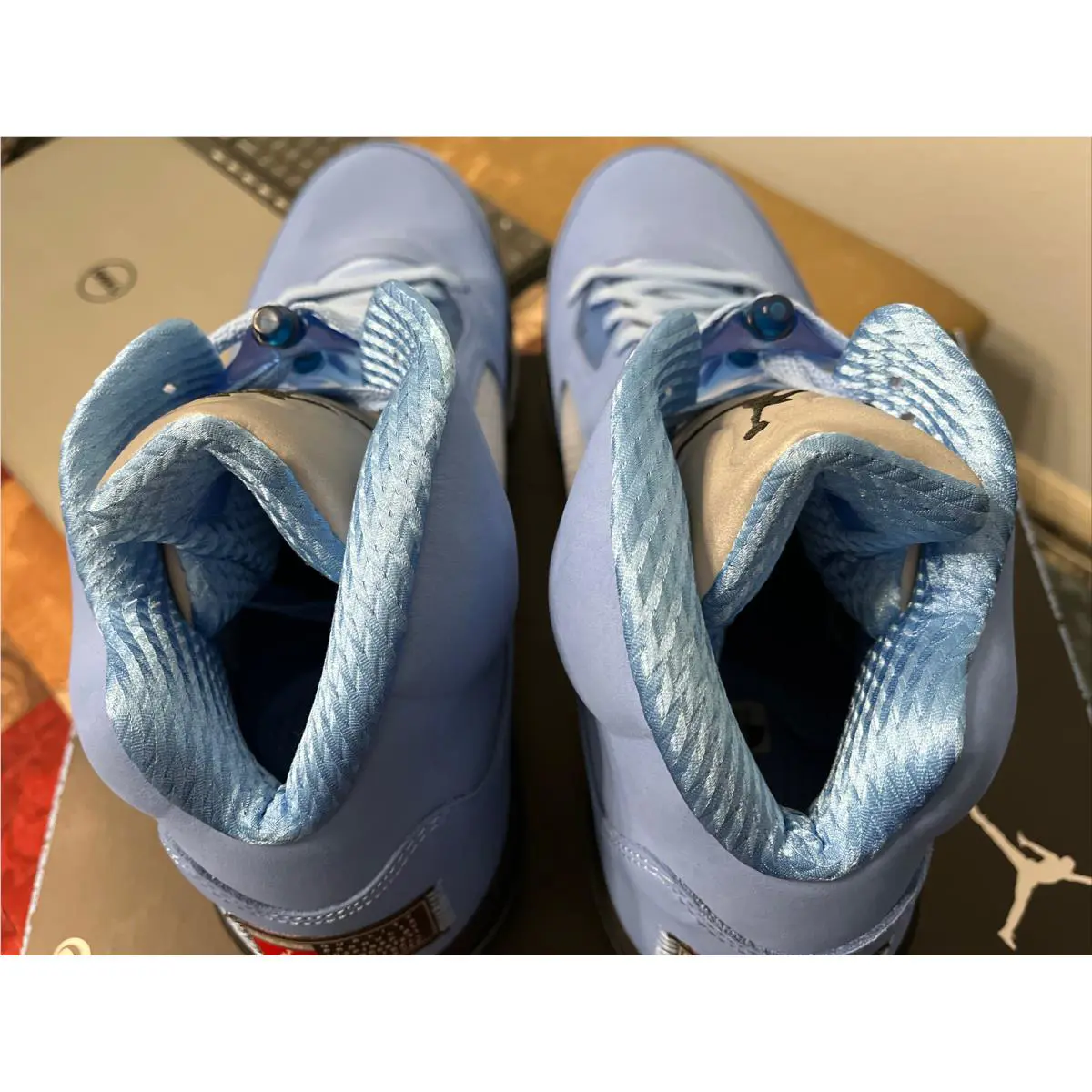 Nike shoes - Nike Air Jordan 5 - Air - DV1310-401 - University Blue Black White 7