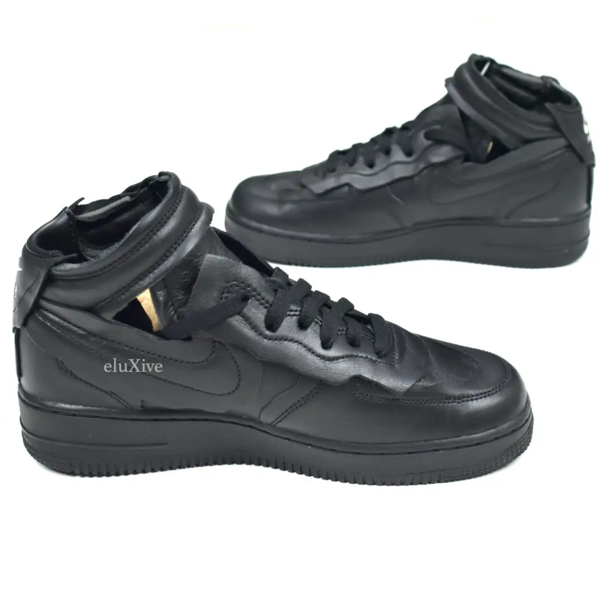 Nike shoes - Nike Air Force 1 Mid - DC3601-100 - Black 2