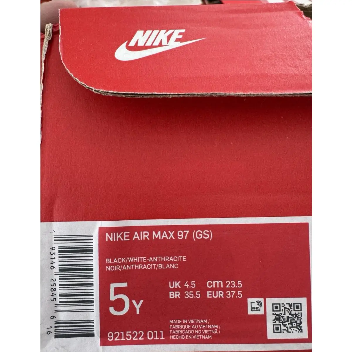 Nike shoes - Nike Air Max 97 - Air Max - 921522-011 - Black 5