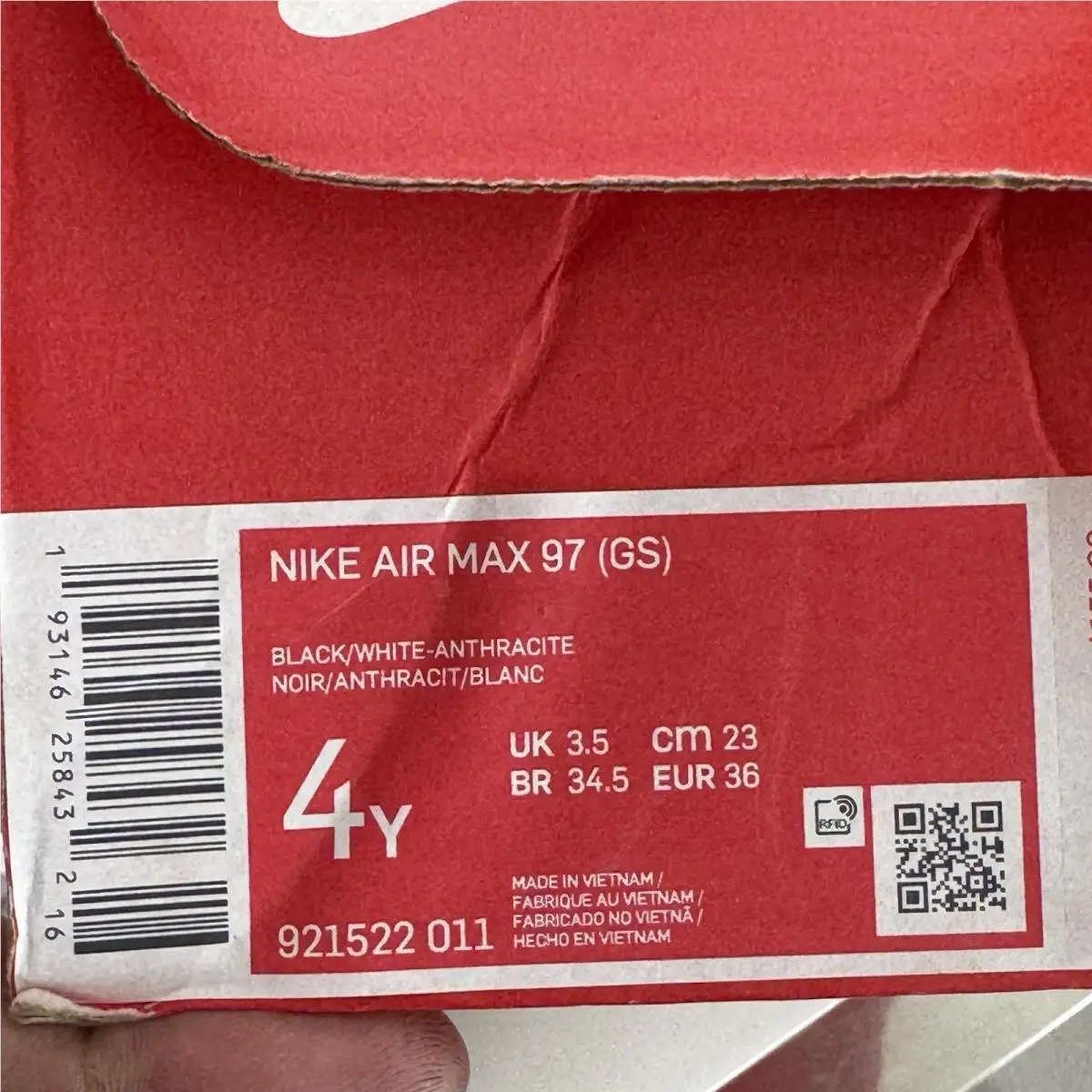 Nike shoes - Nike Air Max 97 - Air Max - 921522-011 - Black 6