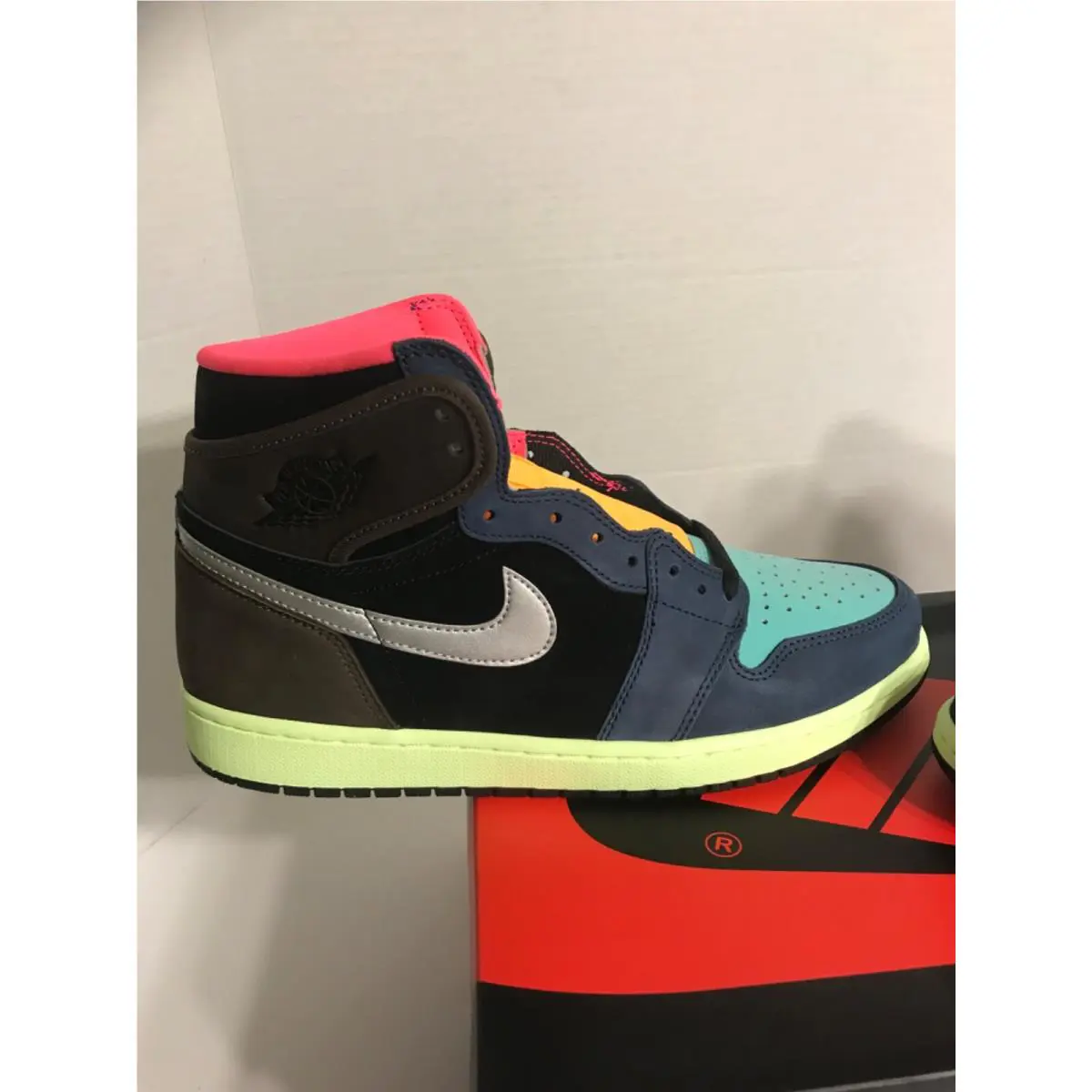 Nike shoes - Nike Air Jordan 1 Retro “Tokyo Bio Hack” - 555088-201 - Multicolor 8