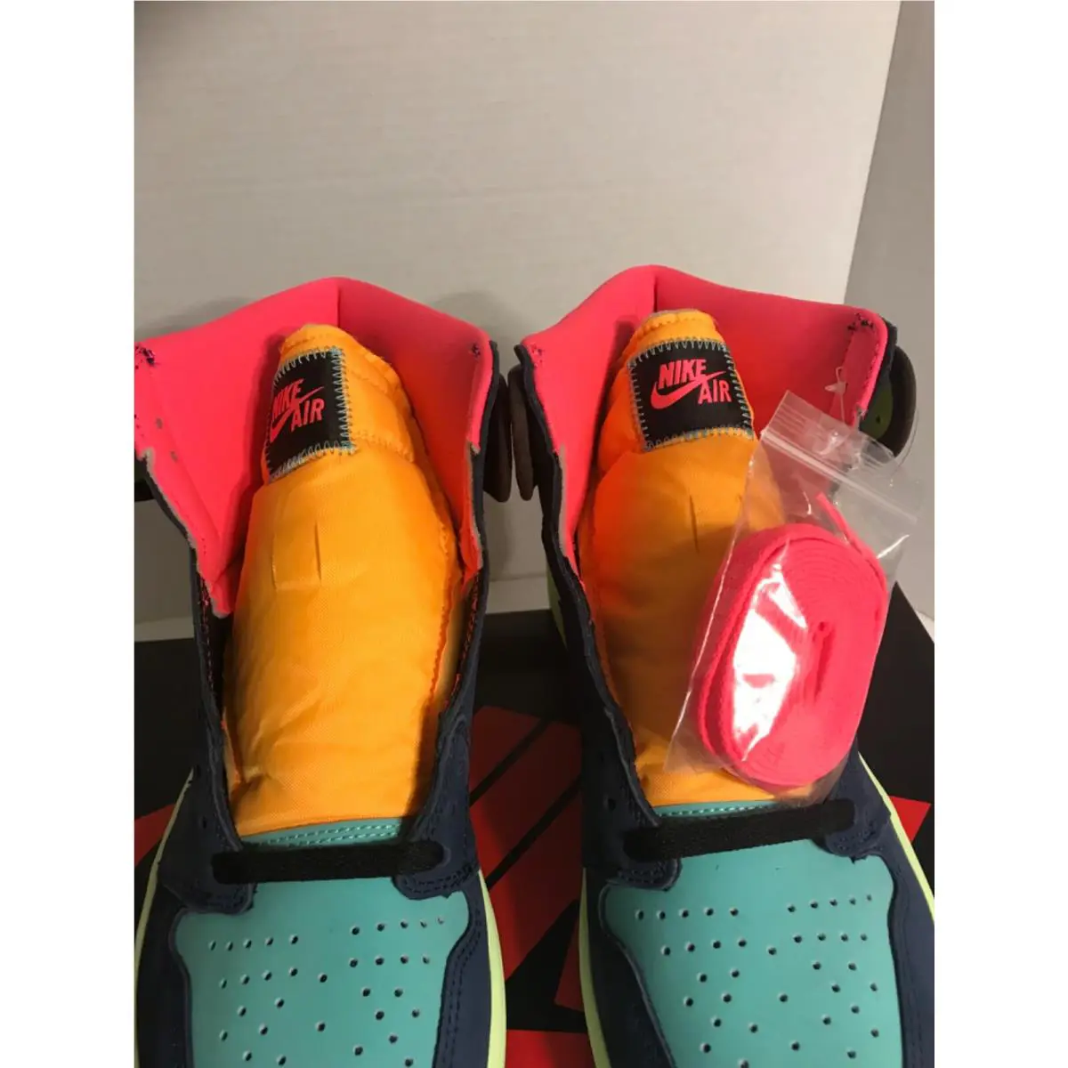 Nike shoes - Nike Air Jordan 1 Retro “Tokyo Bio Hack” - 555088-201 - Multicolor 12