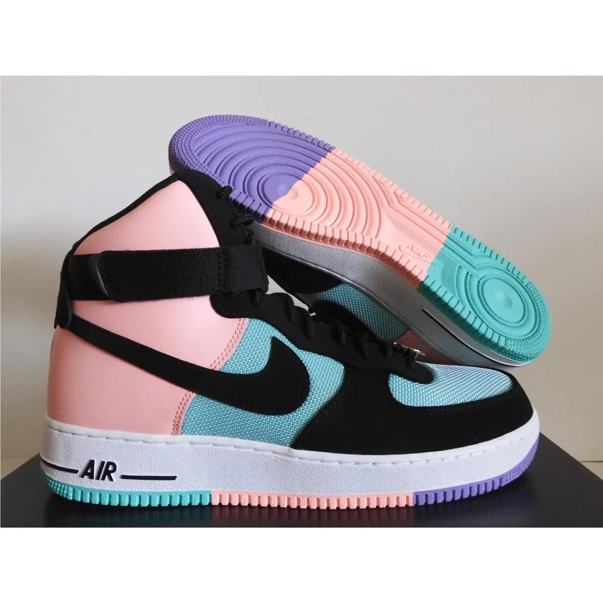 Nike Air Force 1 High 07 LV8 Have A Nike Day Jade-black SZ 13 CI2306-300