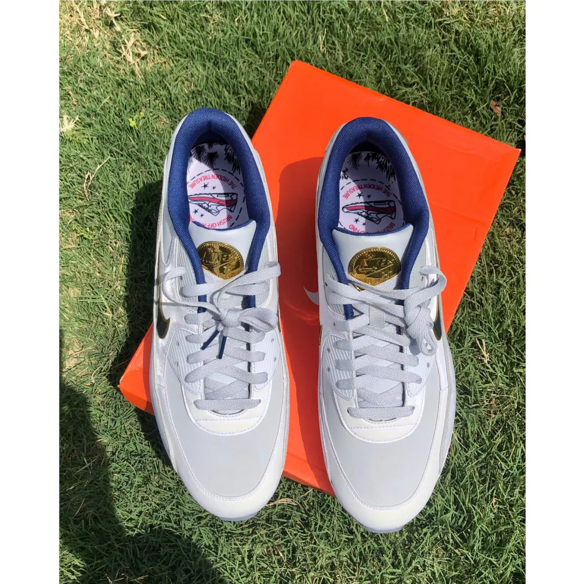 Nike shoes - Nike Air Max 90 Golf - FB5055 041 - White 2