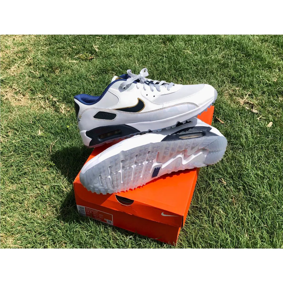 Nike shoes - Nike Air Max 90 Golf - FB5055 041 - White 3
