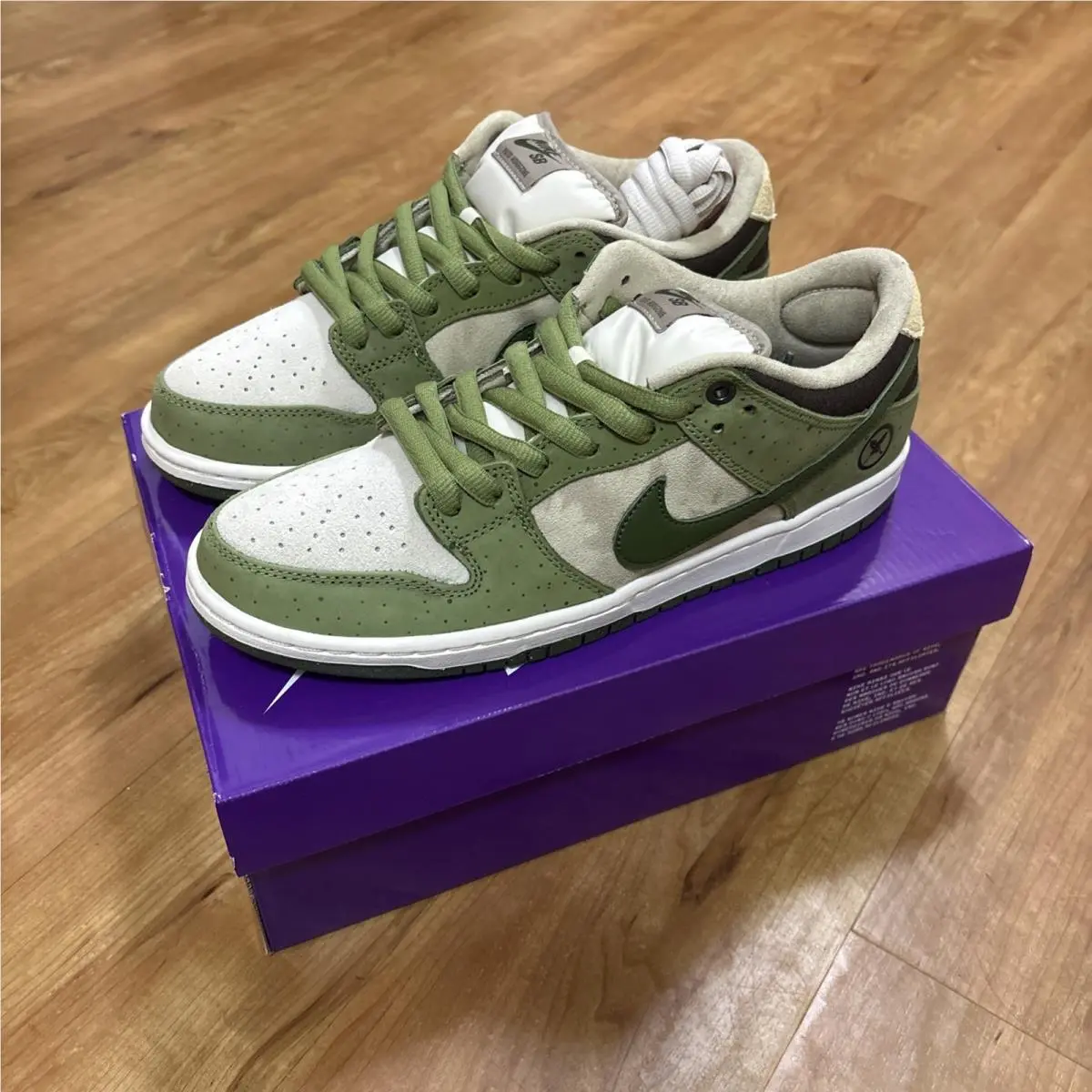 Size 10 - Nike SB Dunk Low Yuto Horigome Matcha Asparagus Sequoia HF8022 300