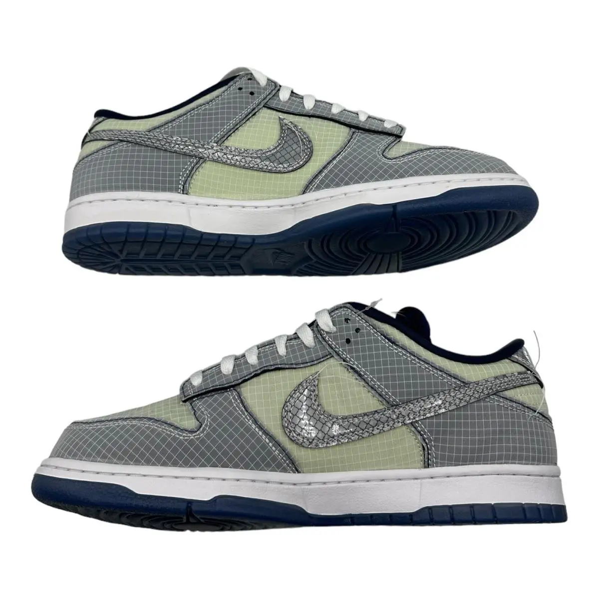 Union LA x Nike Dunk Low `pistachio` Navy DJ9649-401 - Men`s Size 10.5