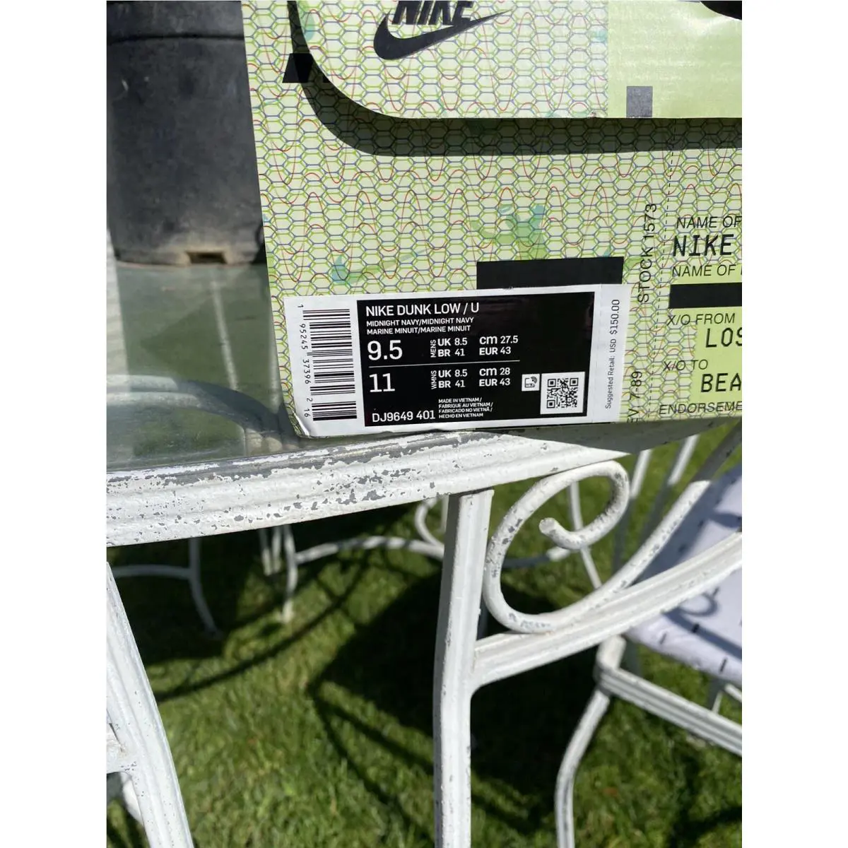 Nike shoes - Nike Dunk Low - Dunk Low - DJ9649-401 - Multicolor (UPC: 0195245373986) 4