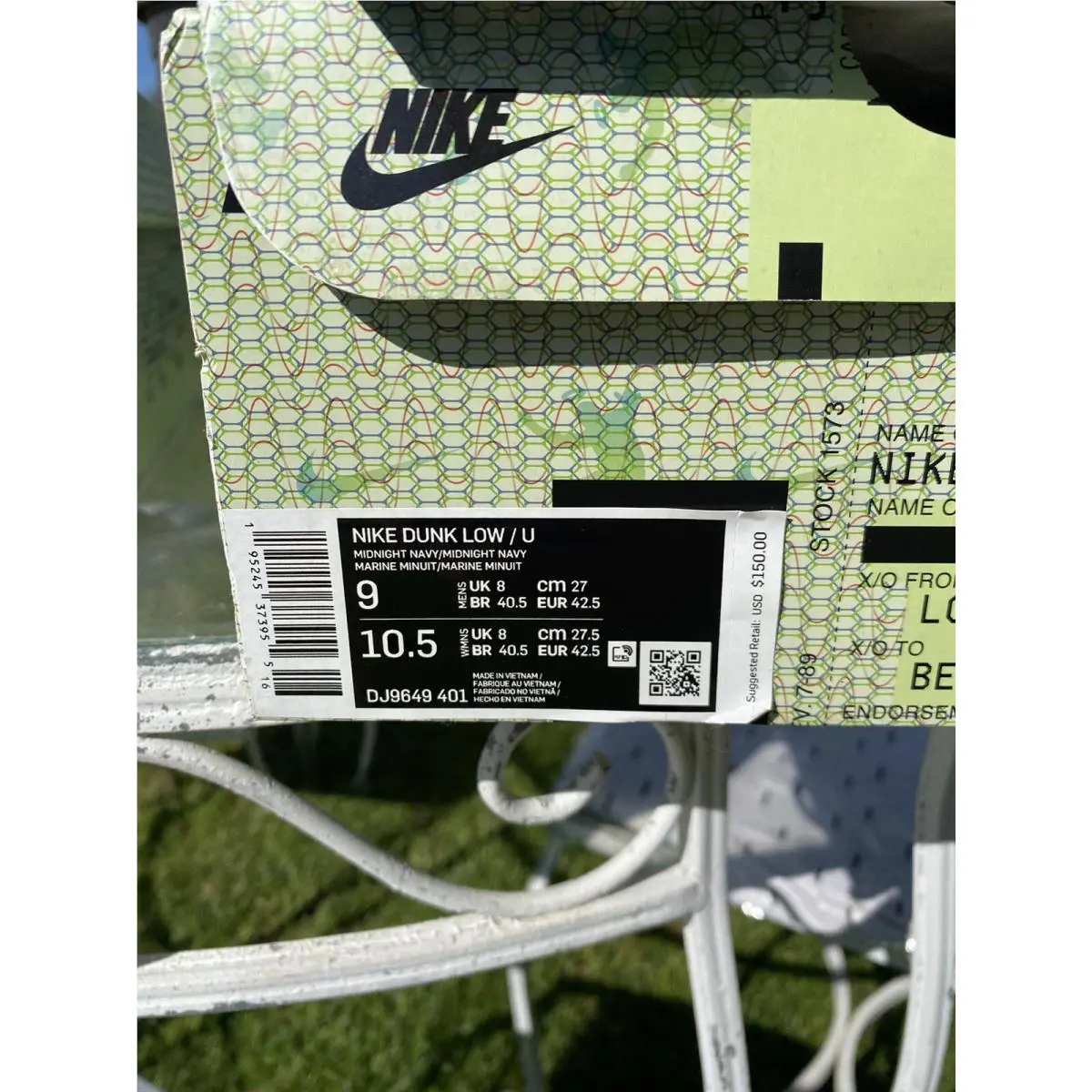 Nike shoes - Nike Dunk Low - Dunk Low - DJ9649-401 - Multicolor (UPC: 0195245373986) 6