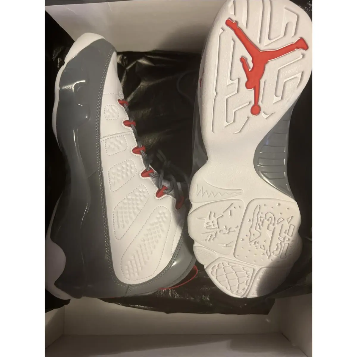 Nike shoes - Air Jordan 9 - Air - CT8019162 - White (UPC: 00196151995965) 2