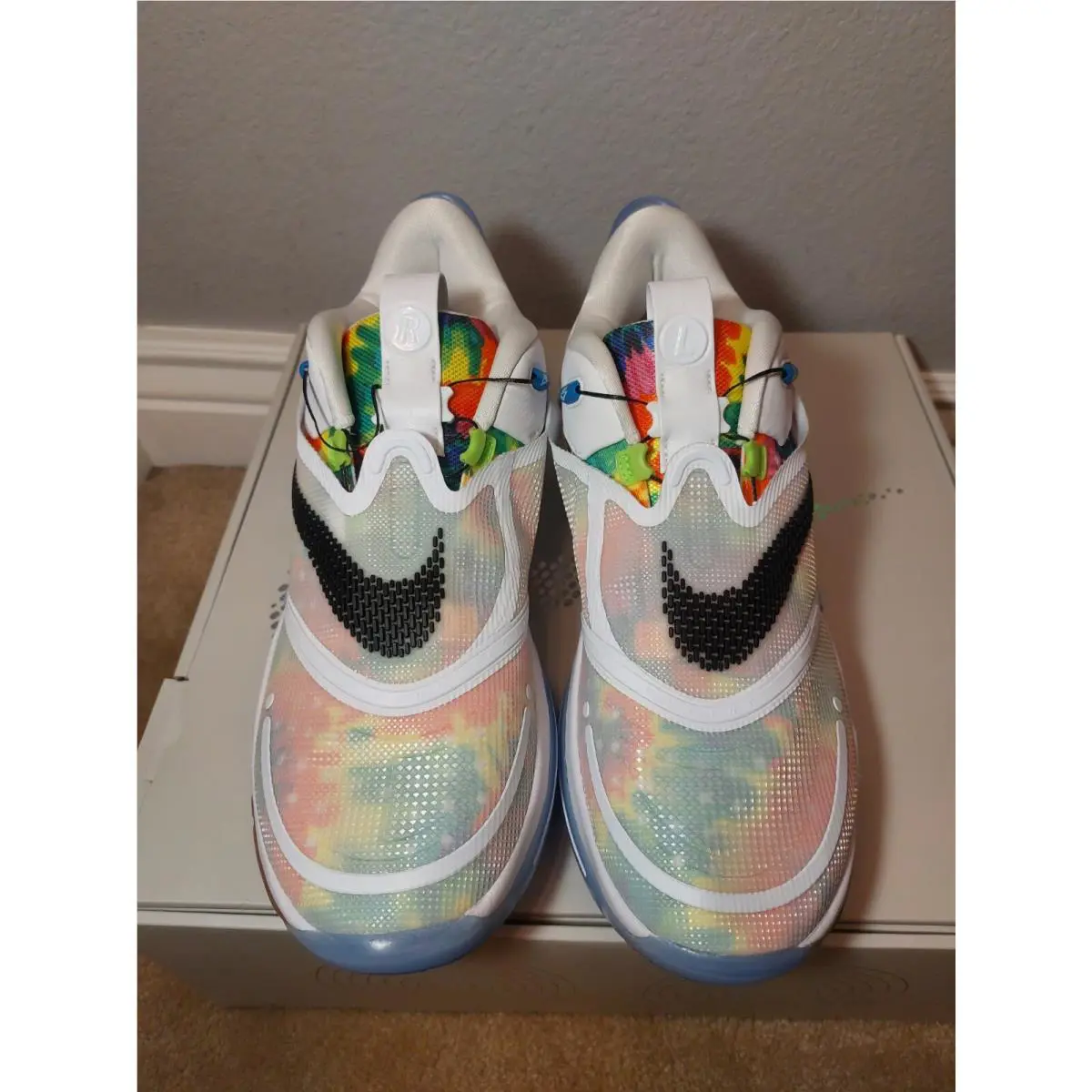 Nike shoes - Nike Adapt BB 2.0 2020 - BQ5397100 - White/Black-Multi-Color (UPC: 0193658812283) 0