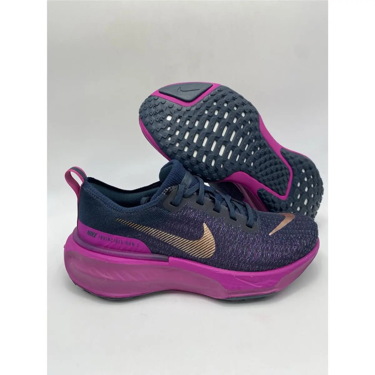 Wmns Zoomx Invincible Run FK 3 Navy Red Bronze DR2660 404 Wmns Sz 5.5 by Nike