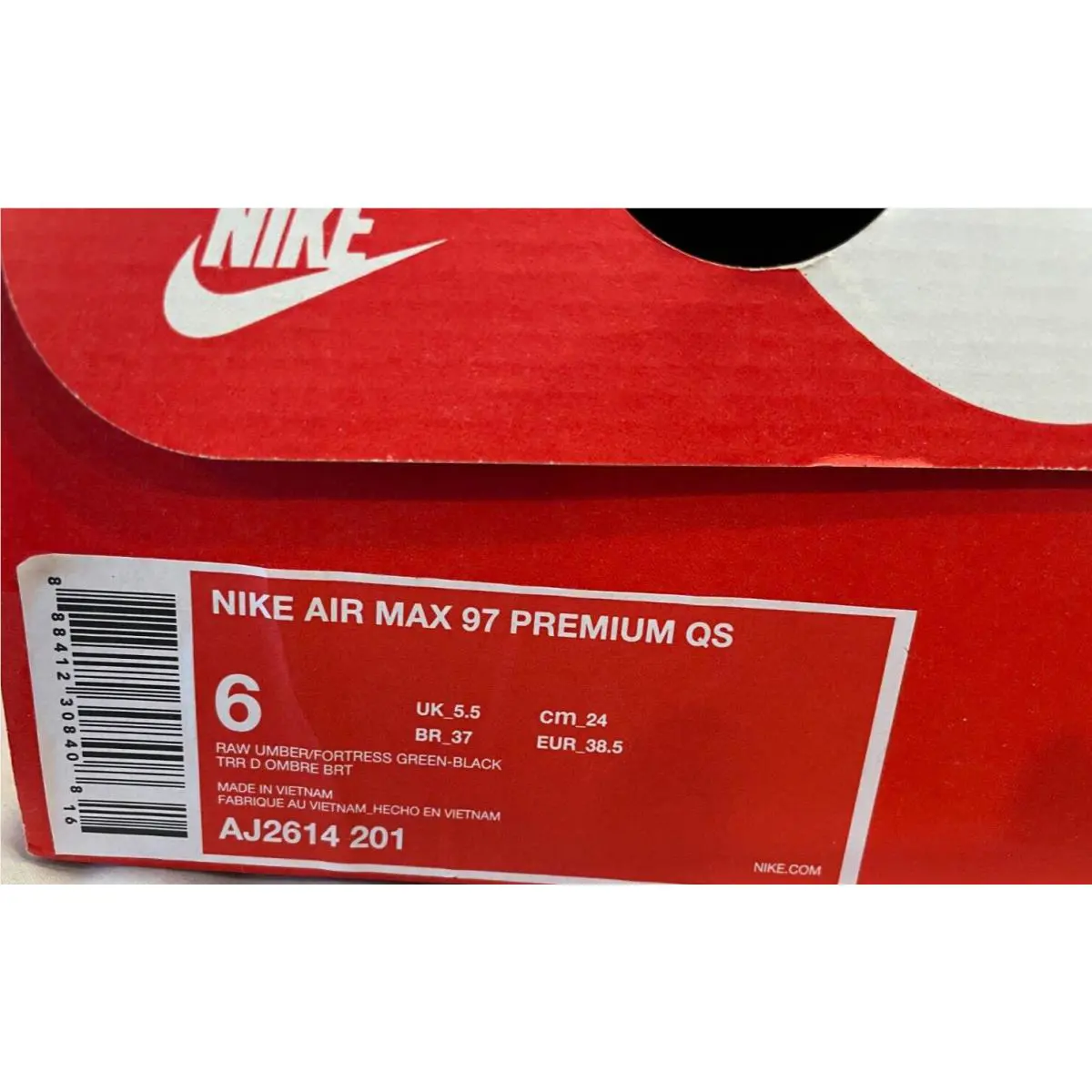 Nike shoes - Nike Air Max 97 - Air Max - AJ2614-201 - Green (UPC: 0888412308422) 4