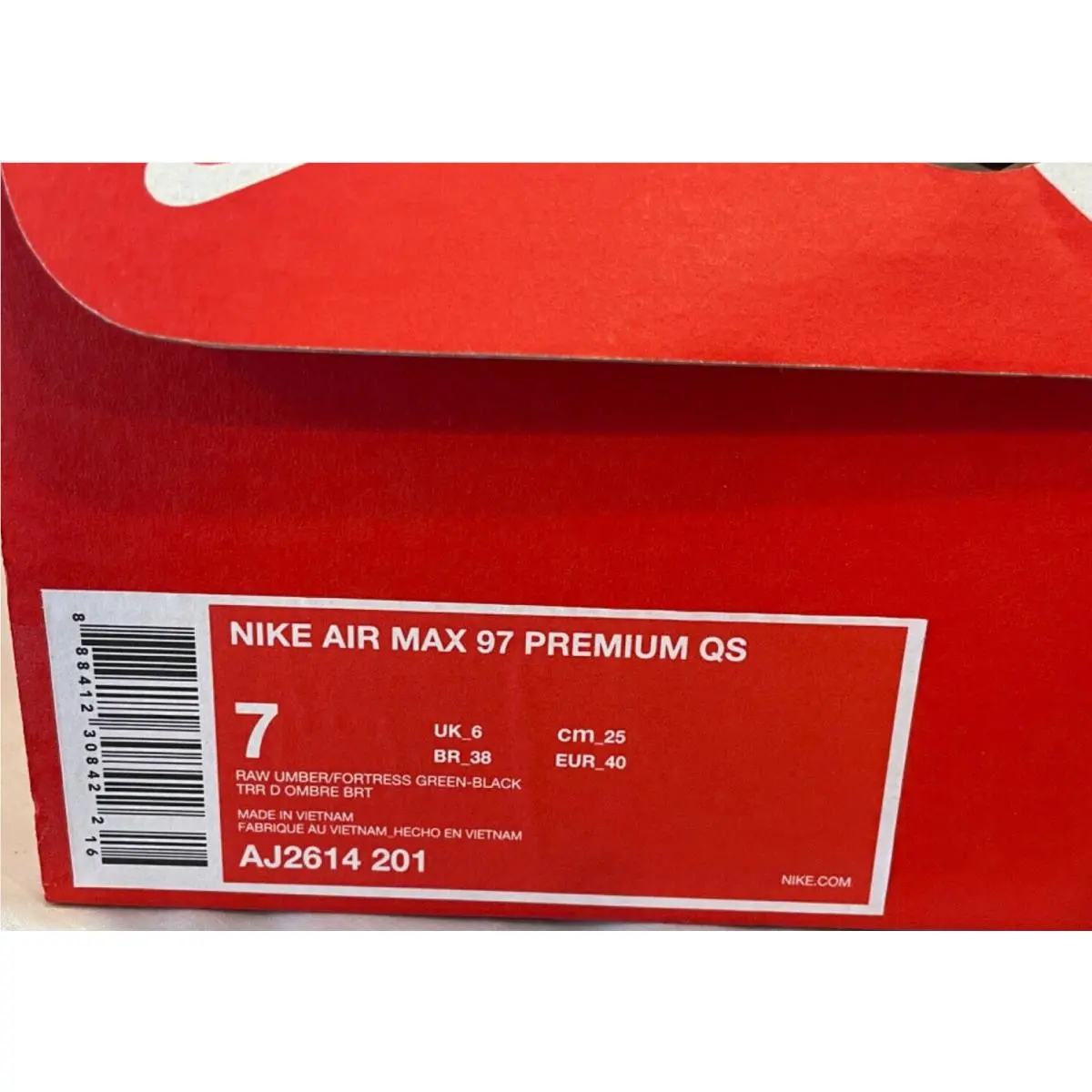 Nike shoes - Nike Air Max 97 - Air Max - AJ2614-201 - Green (UPC: 0888412308422) 5
