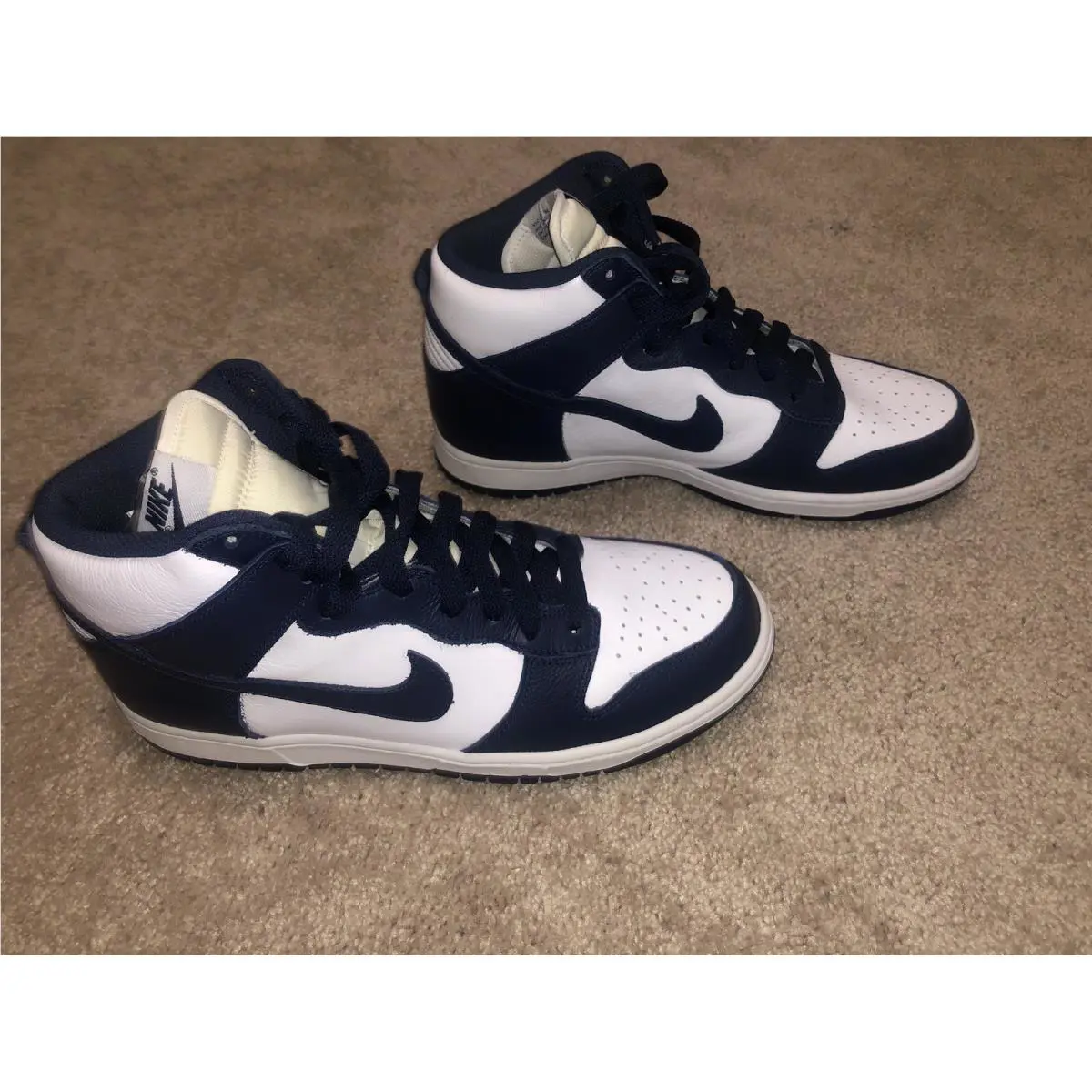 Nike shoes - Nike Dunk - Dunk - DD1399-104 - Blue, Manufacturer: White/Midnight Navy (UPC: 0195238789480) 1