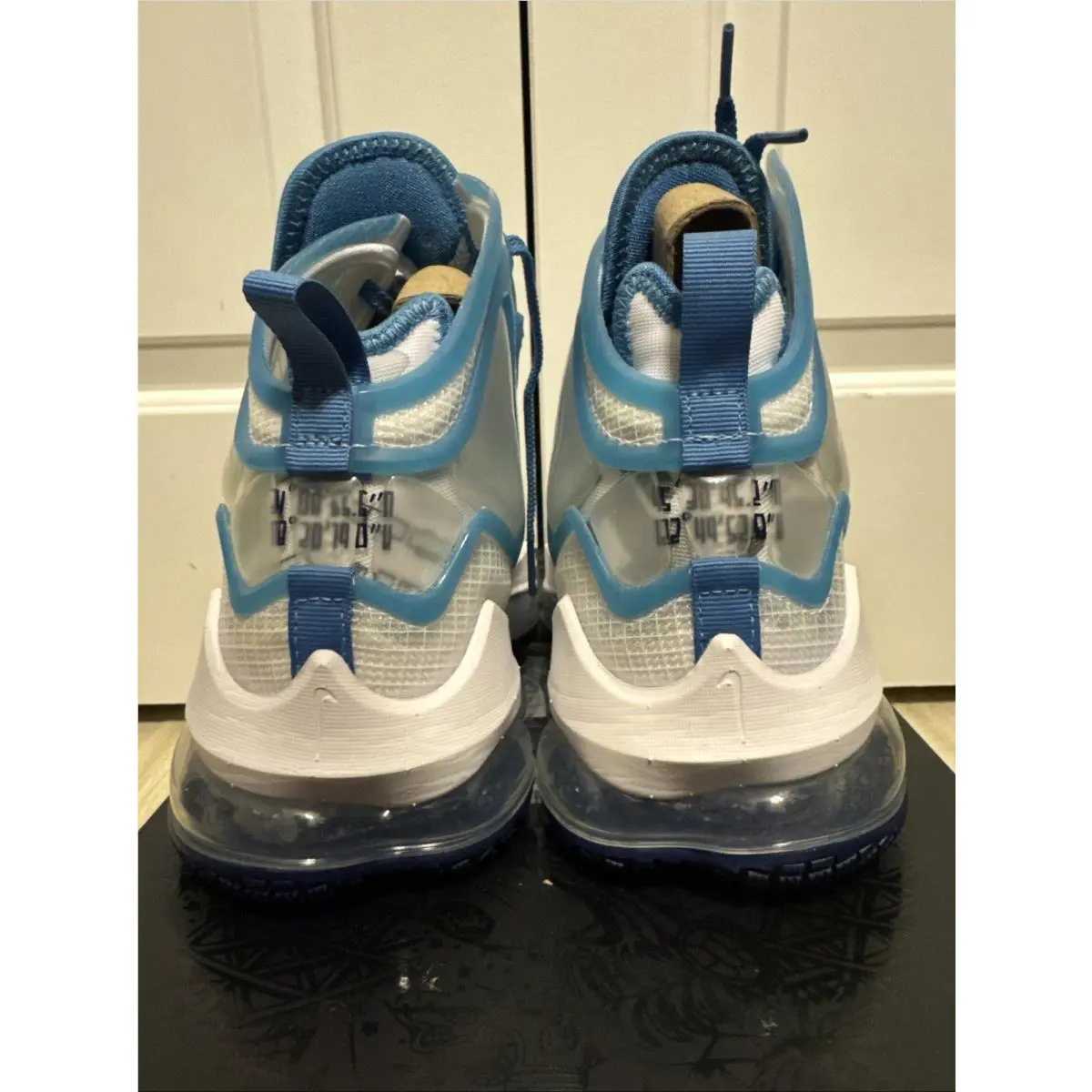 Nike shoes - Nike Lebron 19 Space Jam - DC9338-100 - White/Dutch Blue-Blue Void (UPC: 0195242107188) 0