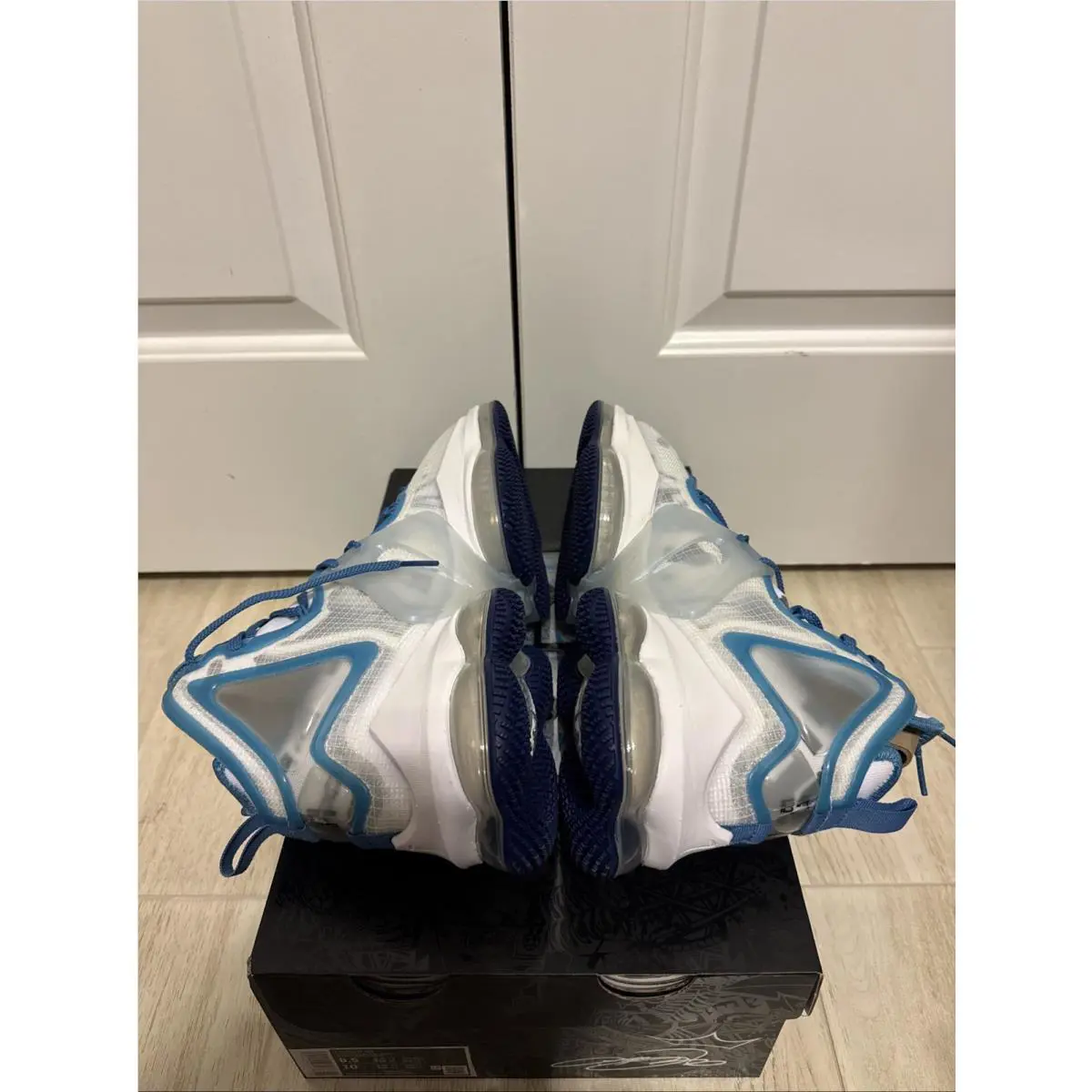 Nike shoes - Nike Lebron 19 Space Jam - DC9338-100 - White/Dutch Blue-Blue Void (UPC: 0195242107188) 1