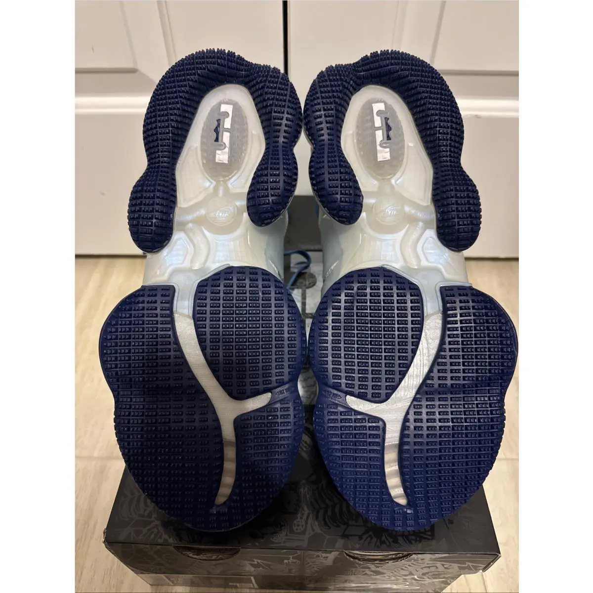 Nike shoes - Nike Lebron 19 Space Jam - DC9338-100 - White/Dutch Blue-Blue Void (UPC: 0195242107188) 3
