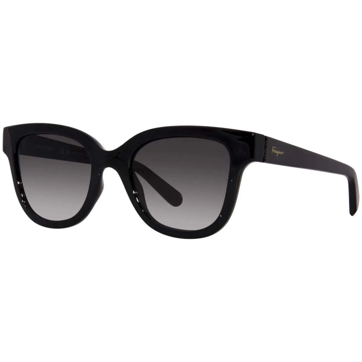 Salvatore Ferragamo SF1066S 001 Sunglasses Women`s Black/grey Gradient 52mm