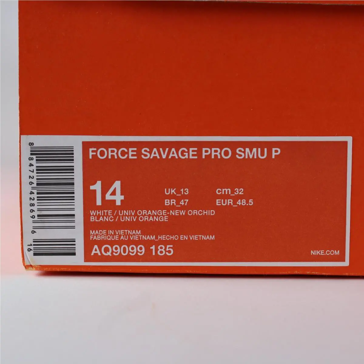 Nike shoes - Nike Force Savage - Force Savage - AH4000 - White 1