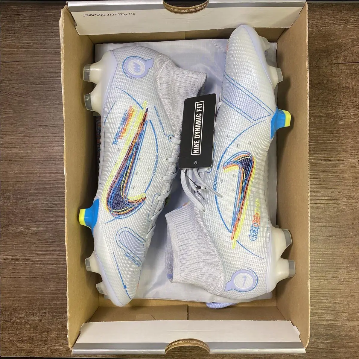 Nike shoes - Nike Mercurial Superfly 8 Elite FG - DJ2839-054 - Football Grey/Blackened Blue 1