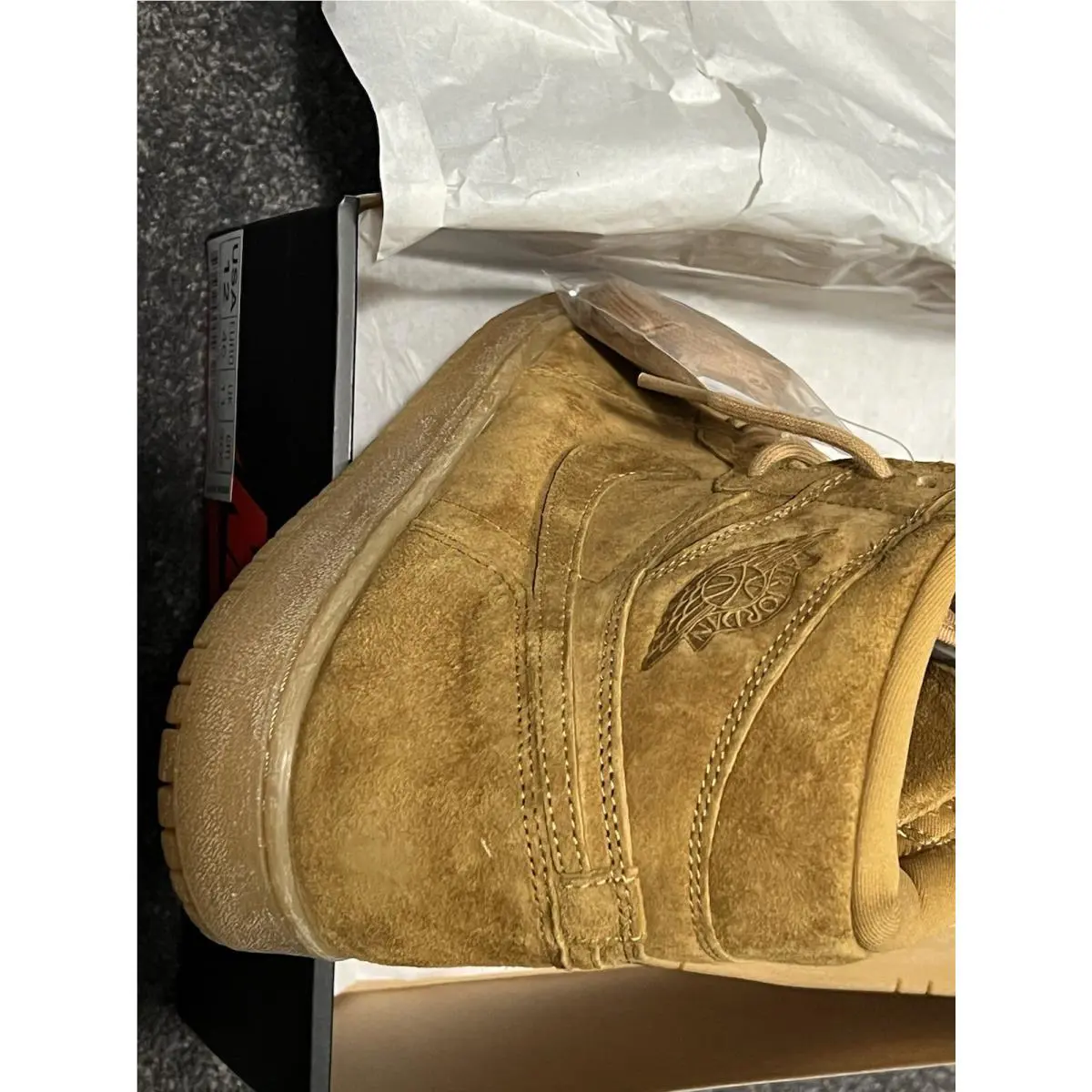 Nike shoes - Air Jordan 1 - Air - 555088-710 - Brown (UPC: 0659658530454) 2