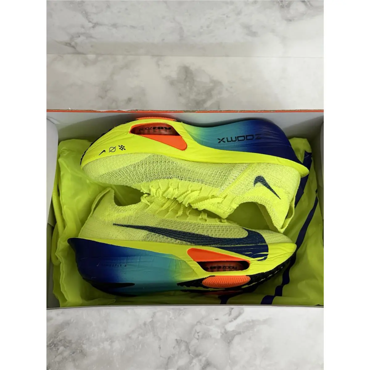 Nike shoes - Nike Air Zoom Alphafly Next% 3 Volt - FD8315-700 - Yellow 6
