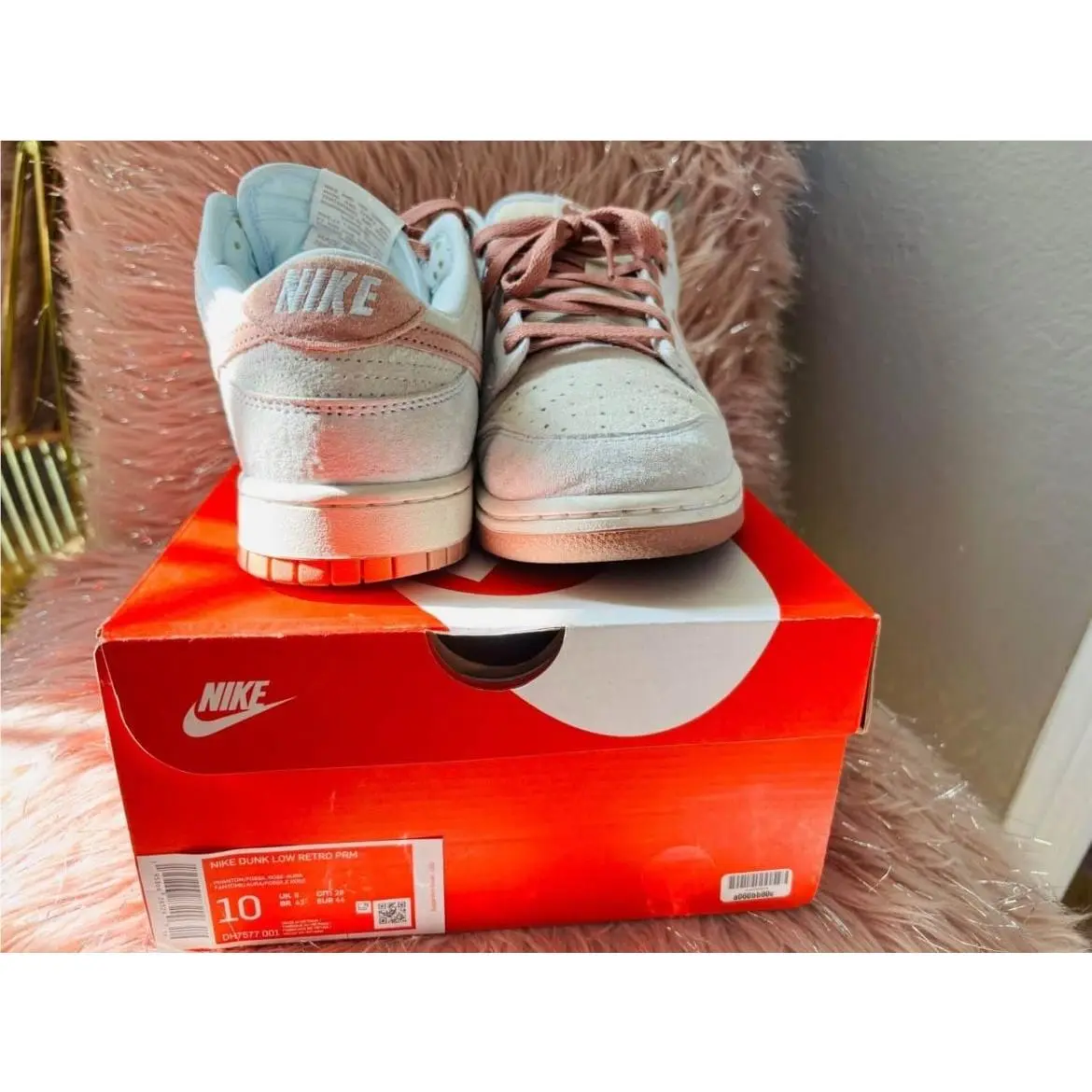 Nike shoes - Dunk Low Premium Fossil Rose - DH7577-001 - Fossil Rose 1