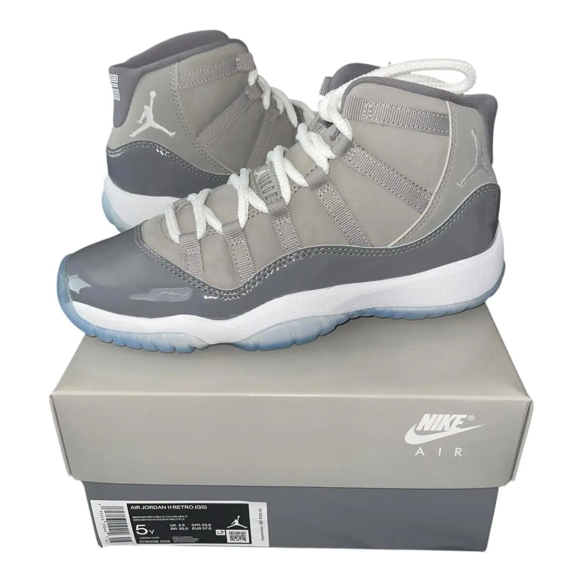 Nike shoes - Air Jordan 11 - Air - 378038-005 - Gray 4