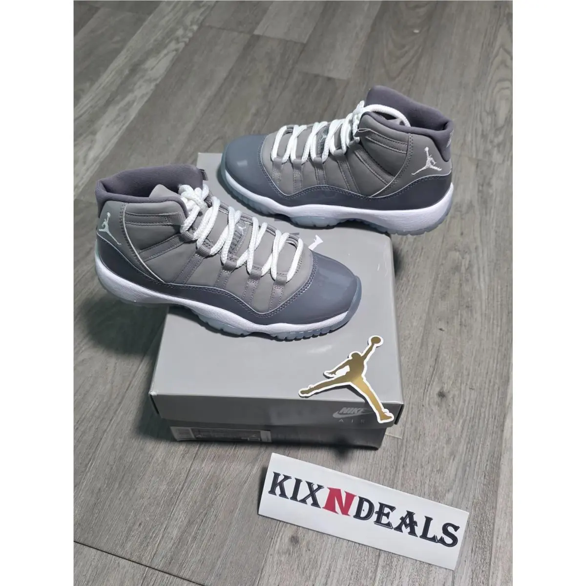 Nike shoes - Air Jordan 11 - Air - 378038-005 - Gray 1