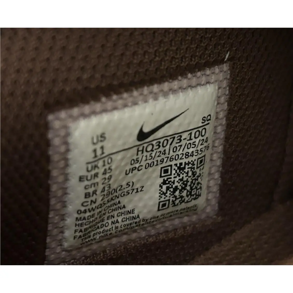 Nike shoes - TRAVIS SCOTT - TRAVIS SCOTT - HQ3073-100 - Brown 3