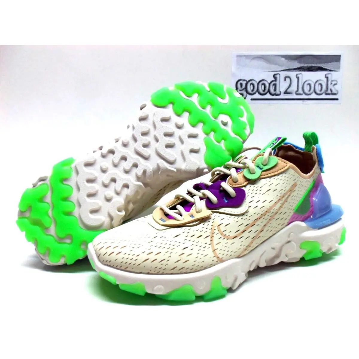 Nike shoes - Nike React Vision - React Vision - CI7523-200 - White (UPC: 193659044713) 0