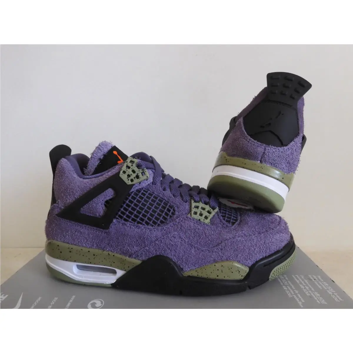 Nike shoes - Nike Air Jordan 4 - Air - AQ9129500 - Purple (UPC: 0196148820829) 1