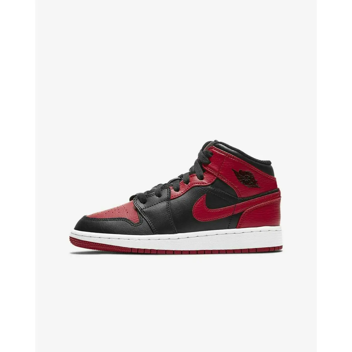 Nike shoes - Air Jordan 1 Mid - Air Mid - 554725-074 - Black/University Red/Black/White 1